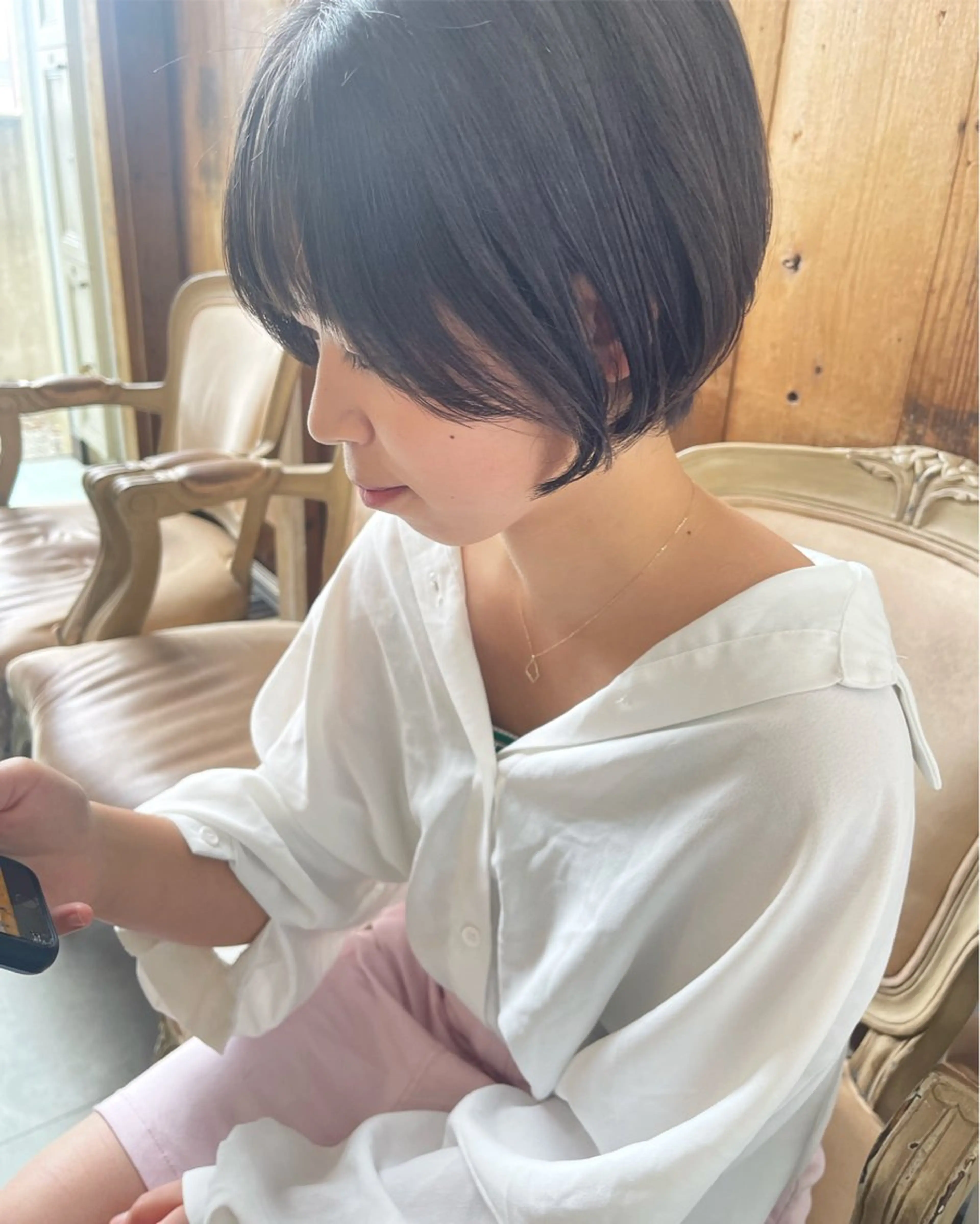 ショート 剣持友希/ifh iizuka/高崎のヘアスタイル