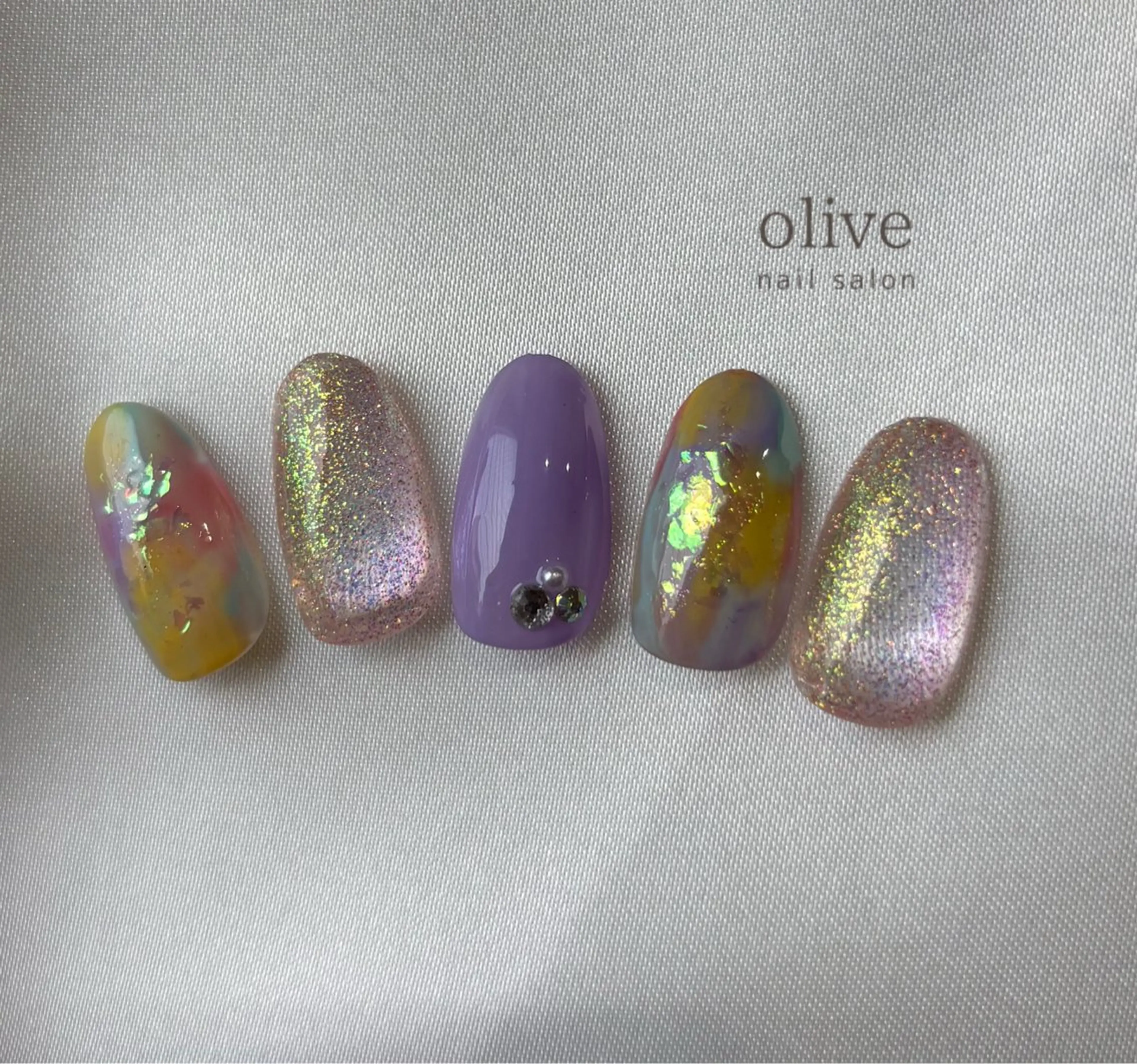 パラジェル使用！デザインコース2​〜​4本or定額デザイン。オフ有りの方は+¥500(30分)の写真