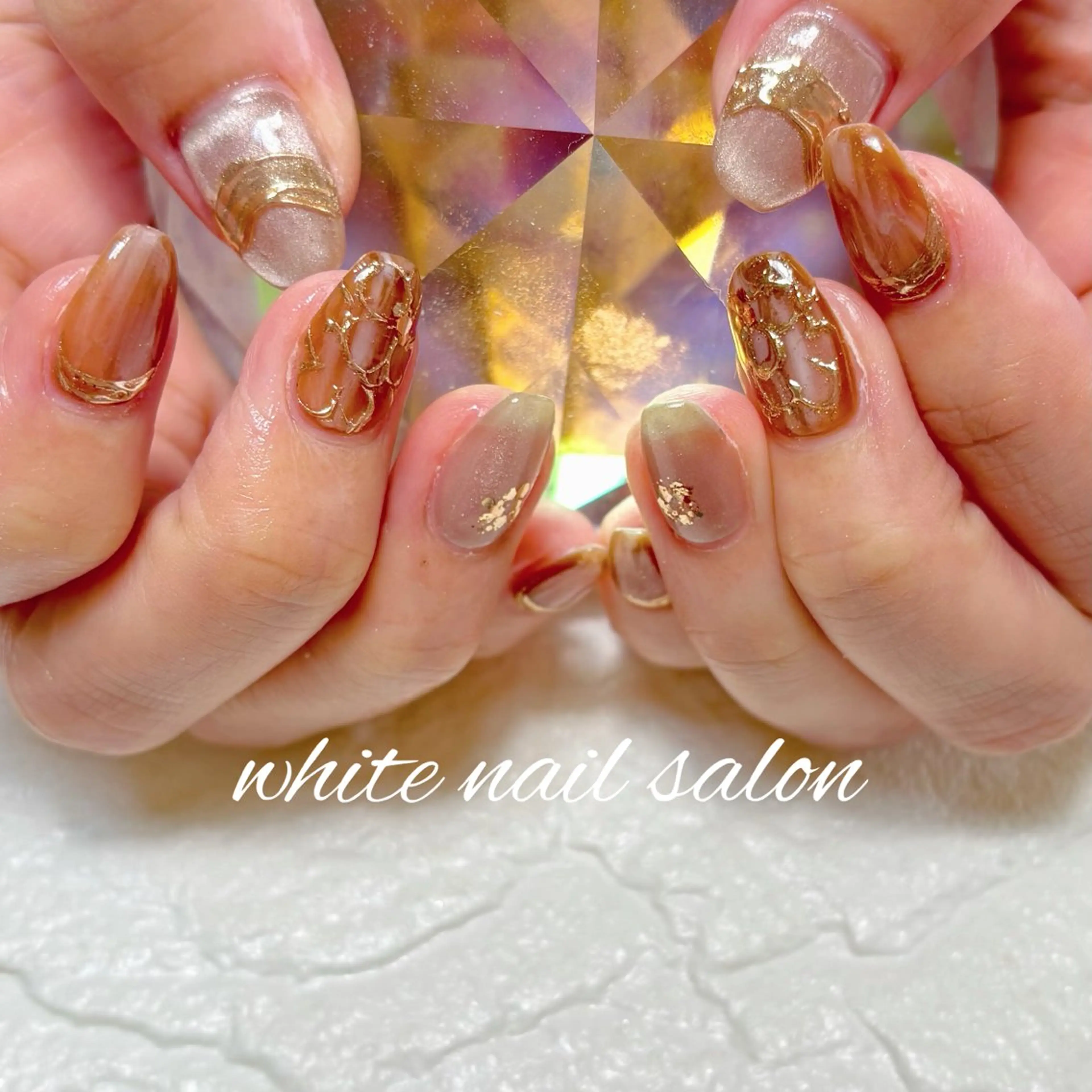 ネイル ハンドネイル white nail salonのネイルデザイン