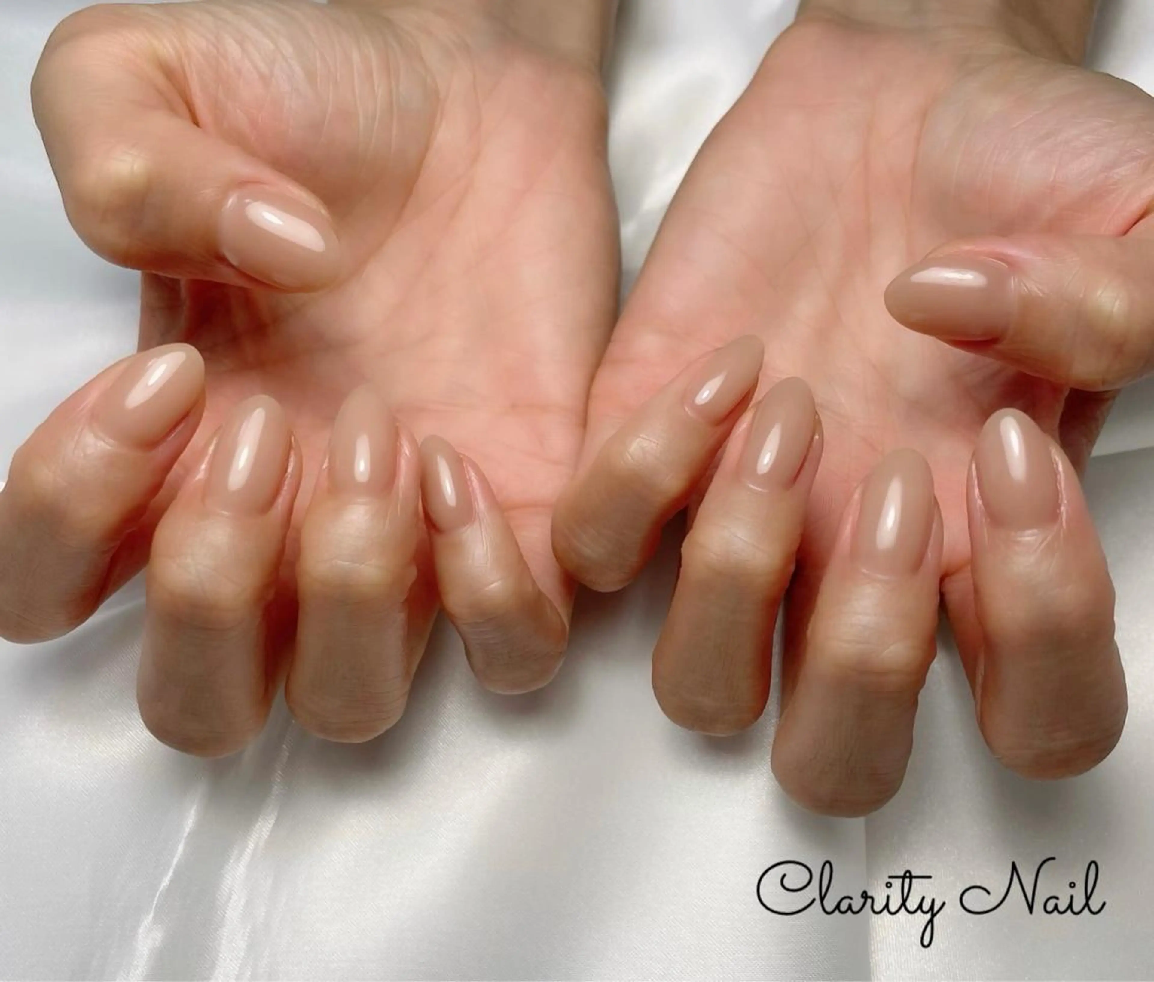 ネイル ワンカラーネイル ハンドネイル Clarity Nailのネイルデザイン