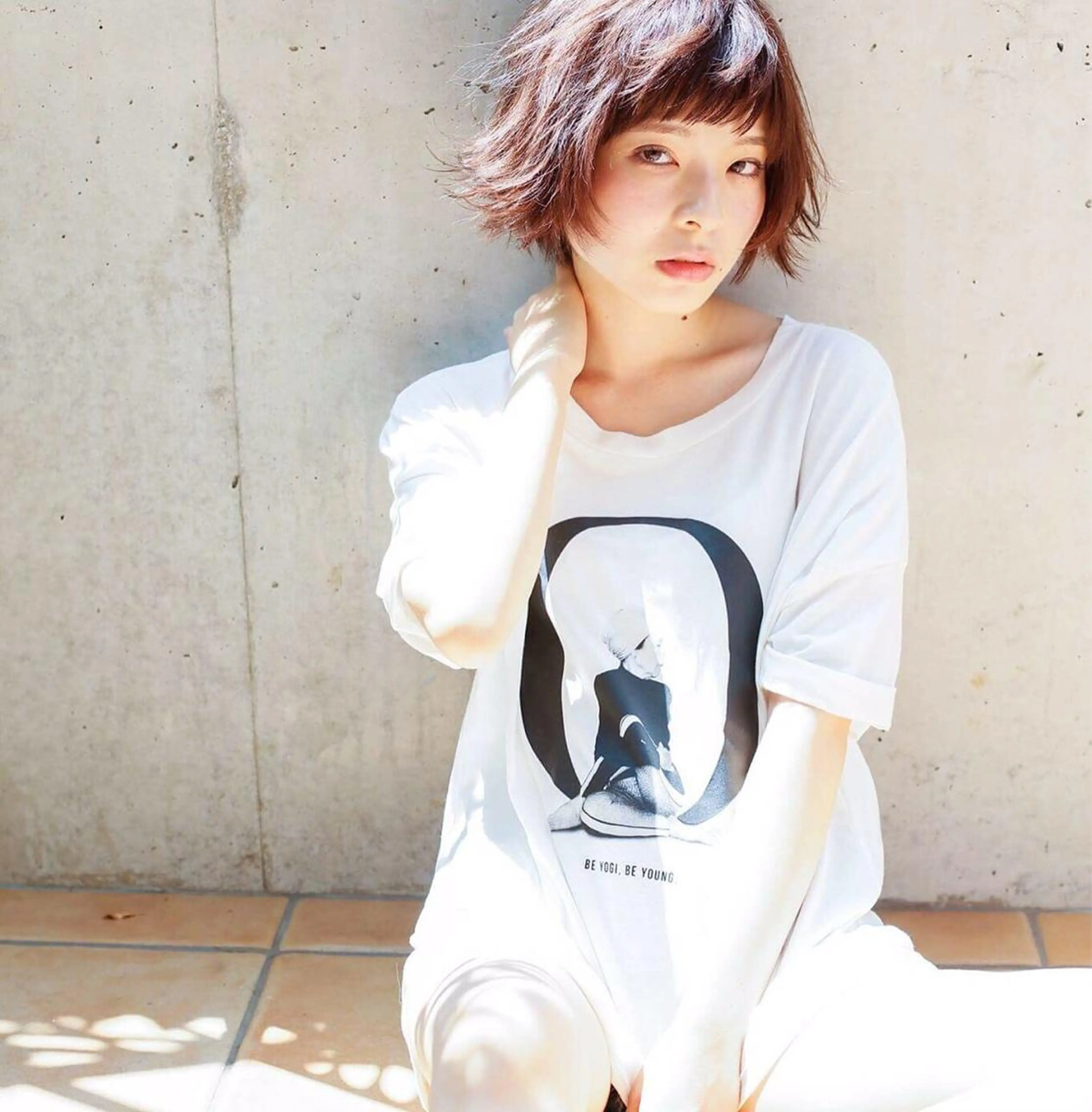 ショート カラー メンズ特化 パーマ/オザワのヘアスタイル