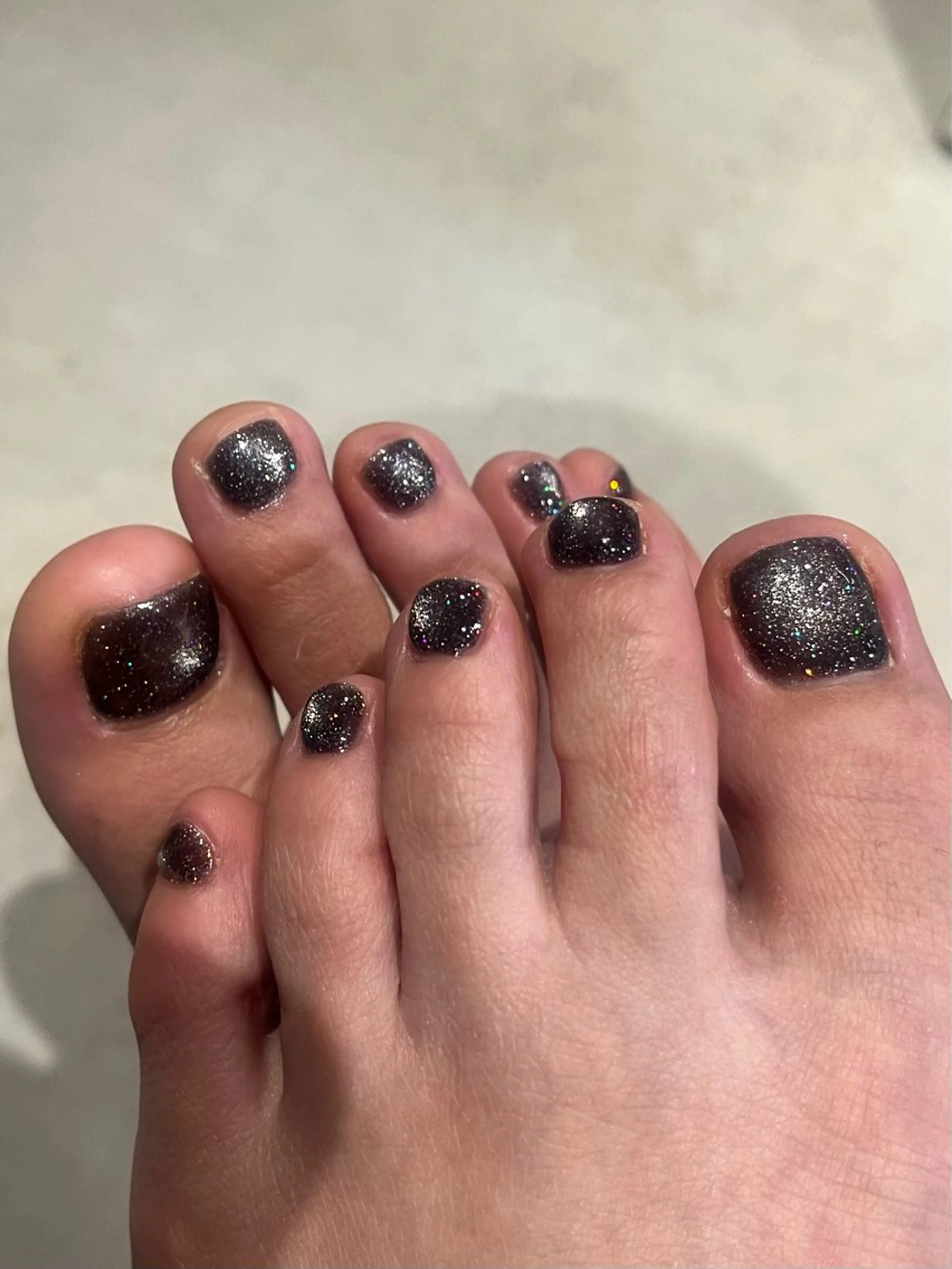 ネイル マグネットネイル ハンドネイル フットネイル Hi,nail harukaのネイルデザイン