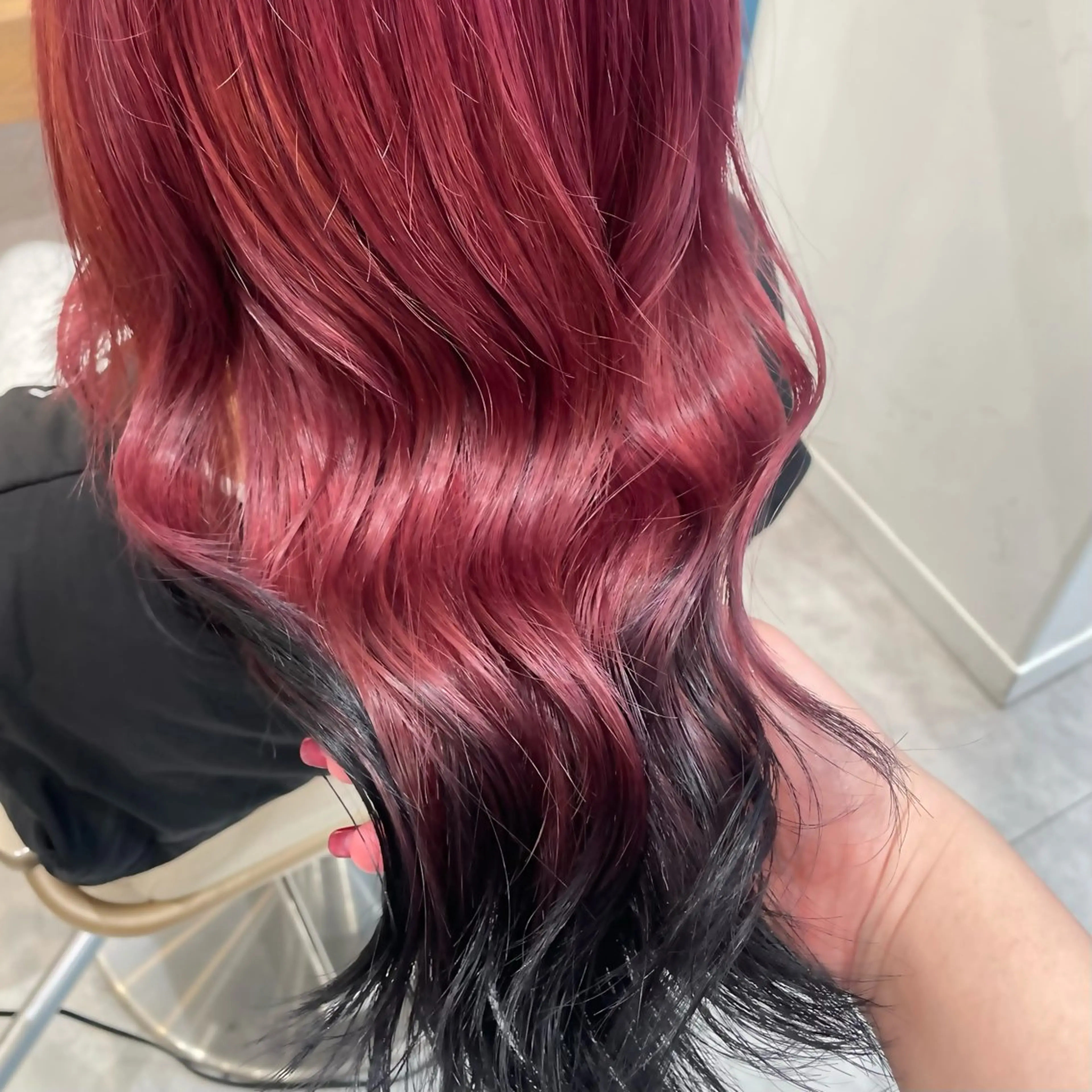 【透明感Wカラー】うるツヤ補修コース🌈の写真