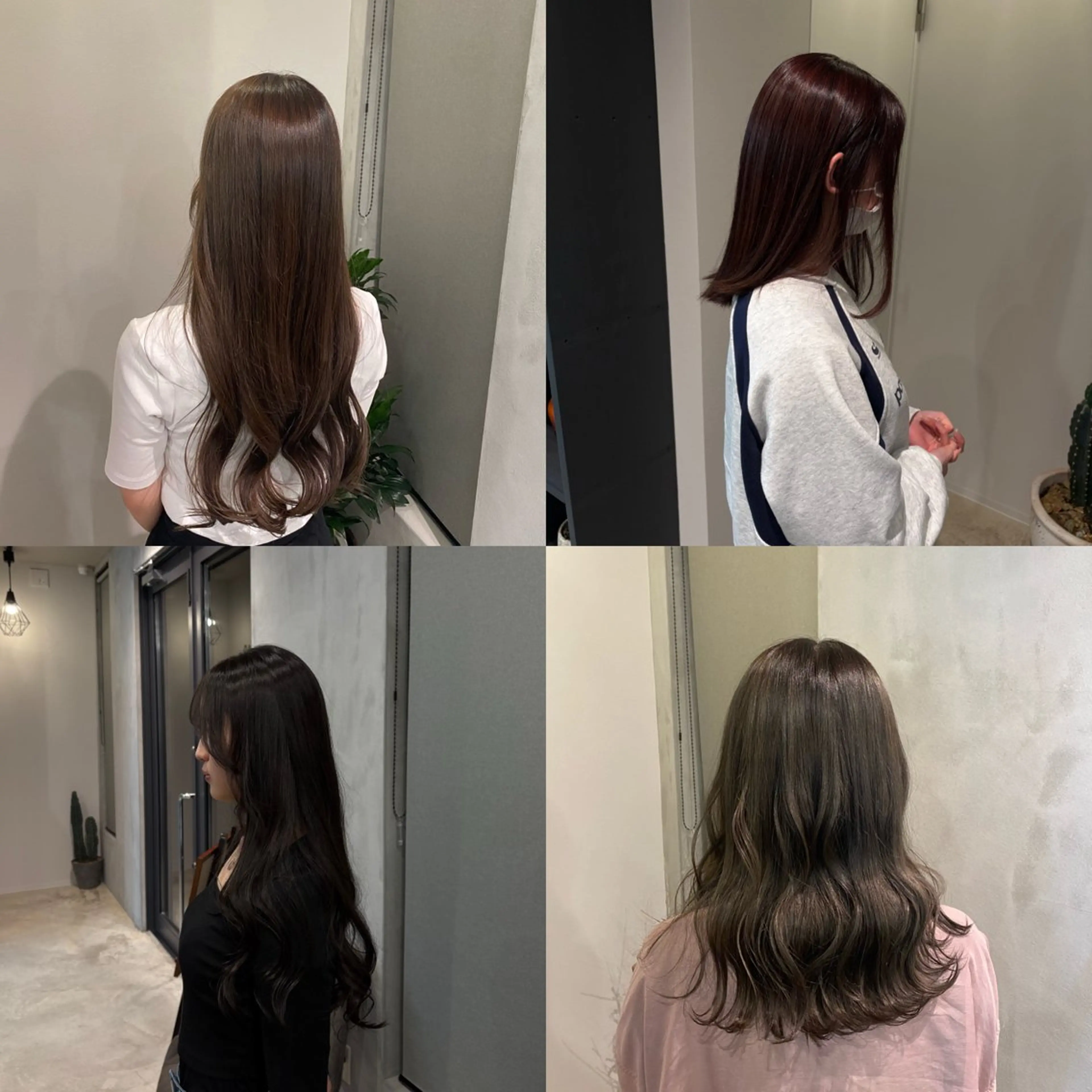 カラー ブリーチ 宮島 華湖のヘアスタイル