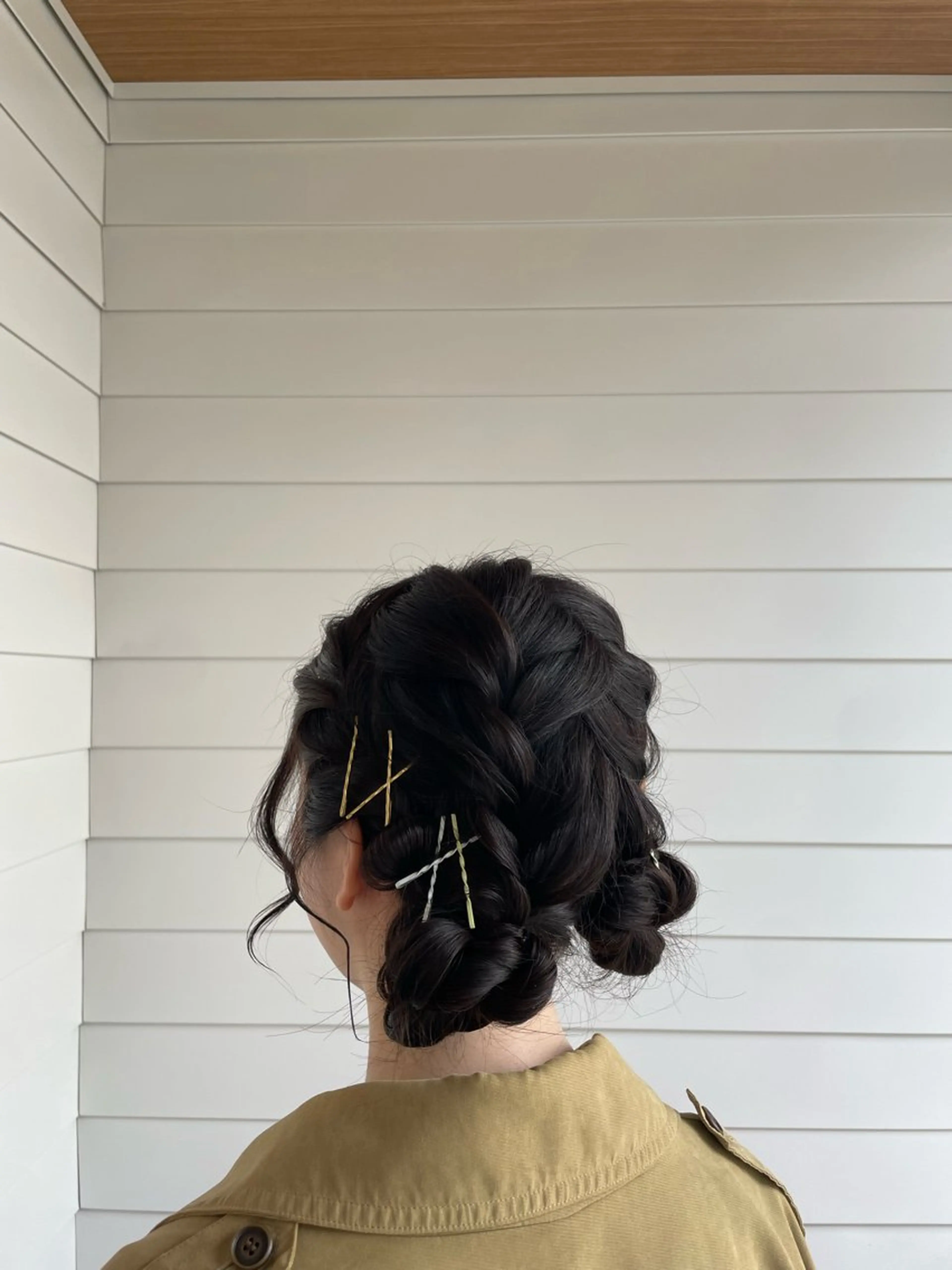 ロング ヘアアレンジ 山下 襟華のヘアスタイル
