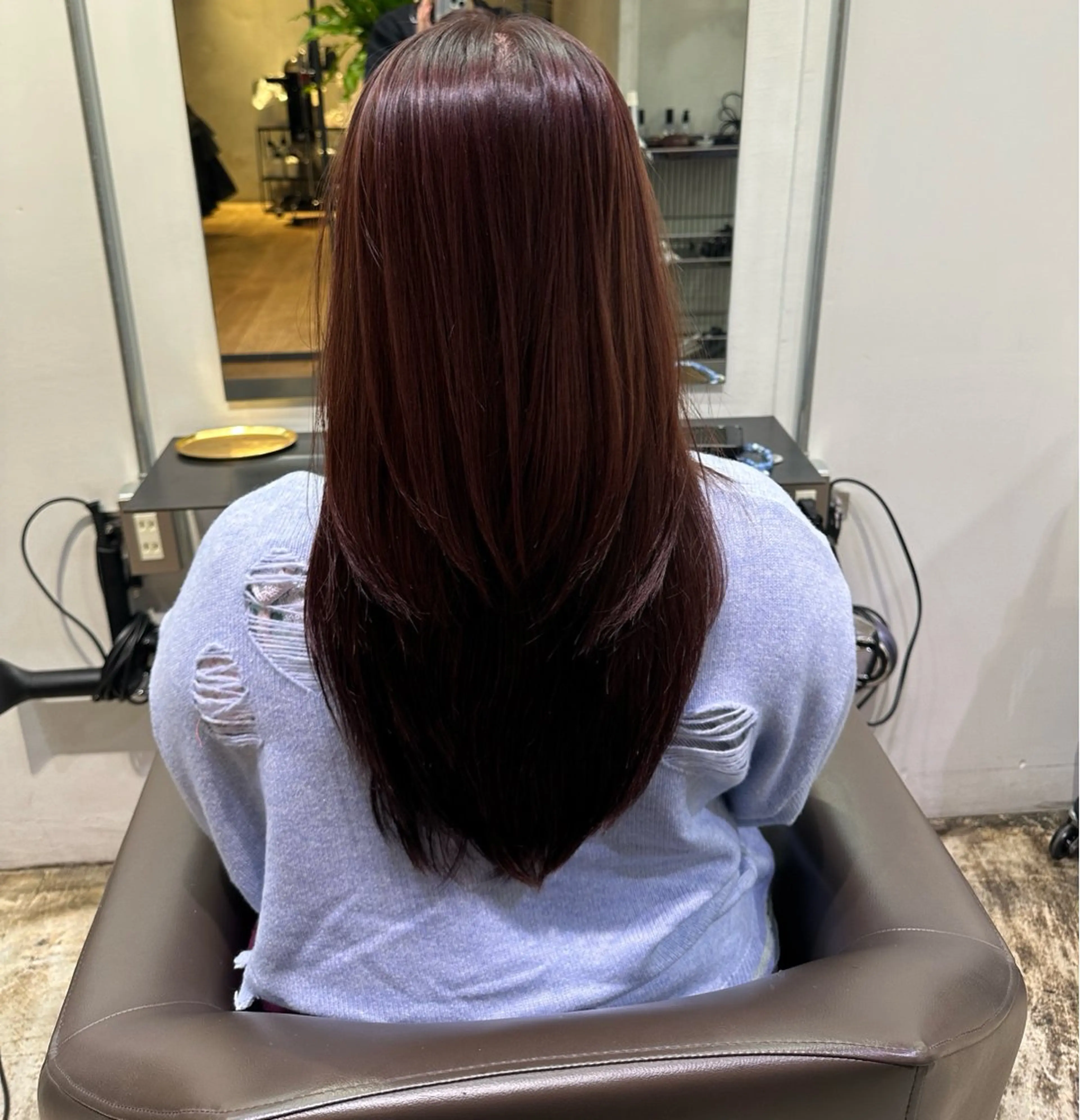 前田 野々葉のヘアスタイル