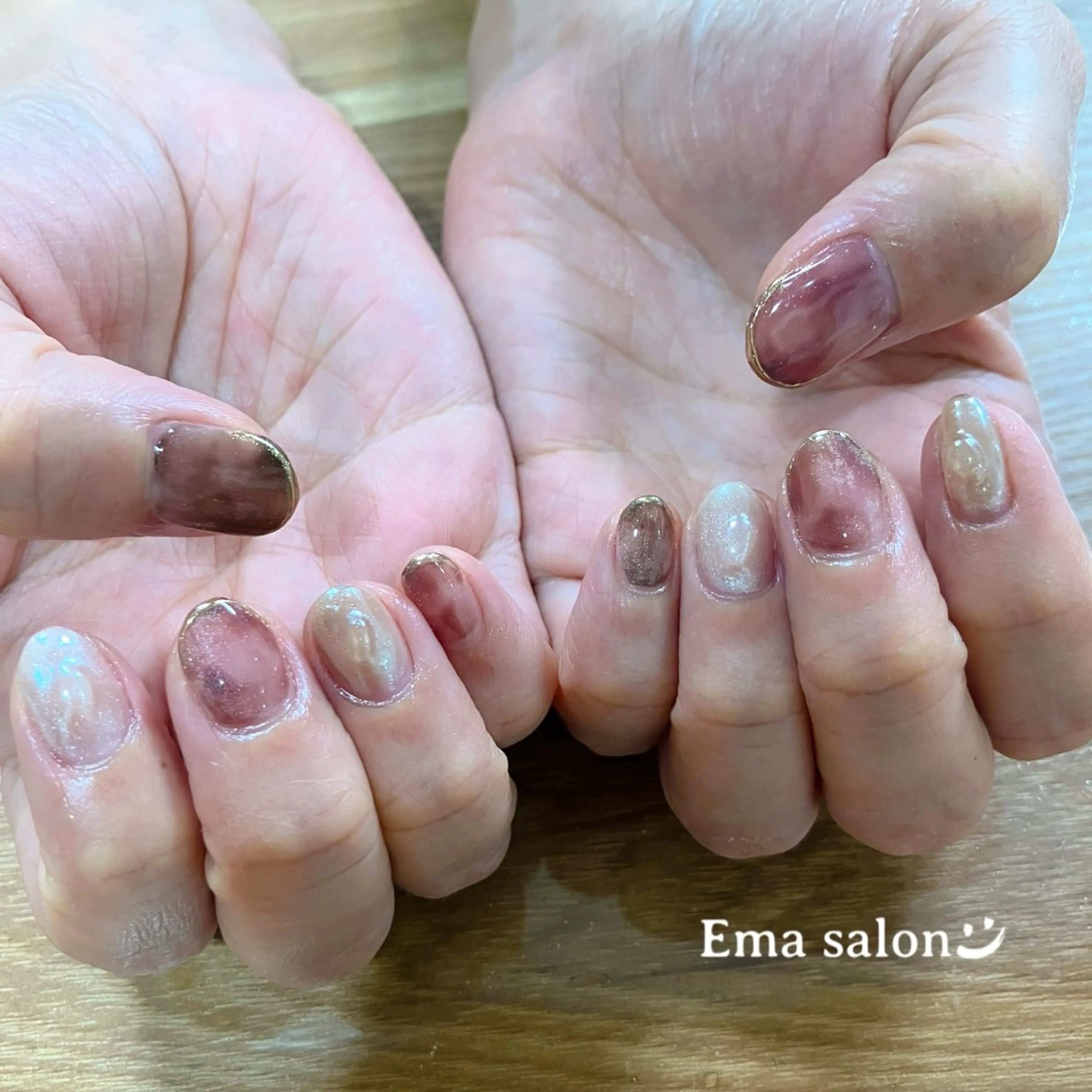 ネイル ハンドネイル Ema salon satomiのネイルデザイン
