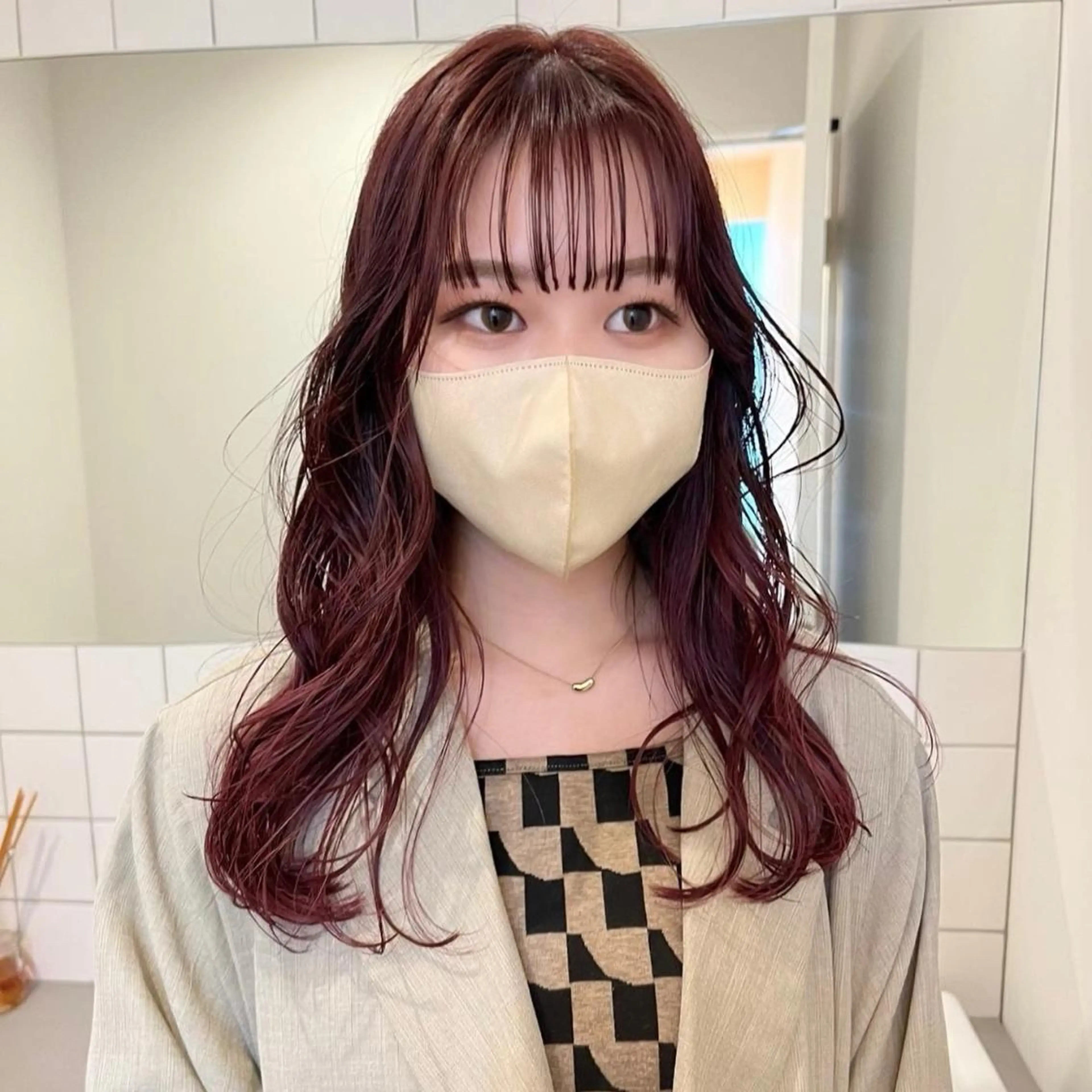 ロング カラー arisa/暖色 /伏見/レイヤーのヘアスタイル