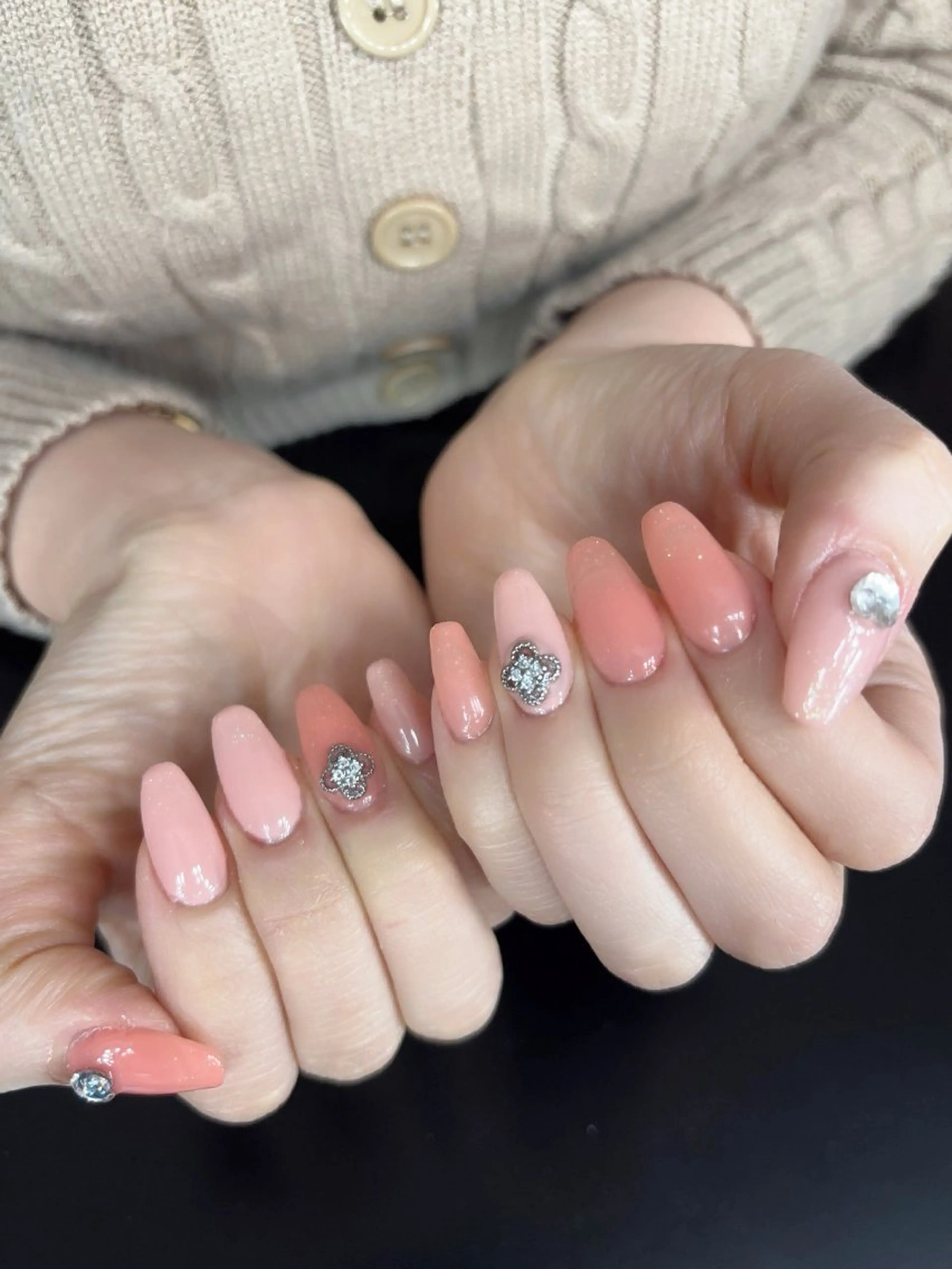 チップ長さだし5本以内⭐️定額ネイル(オフあり)の写真