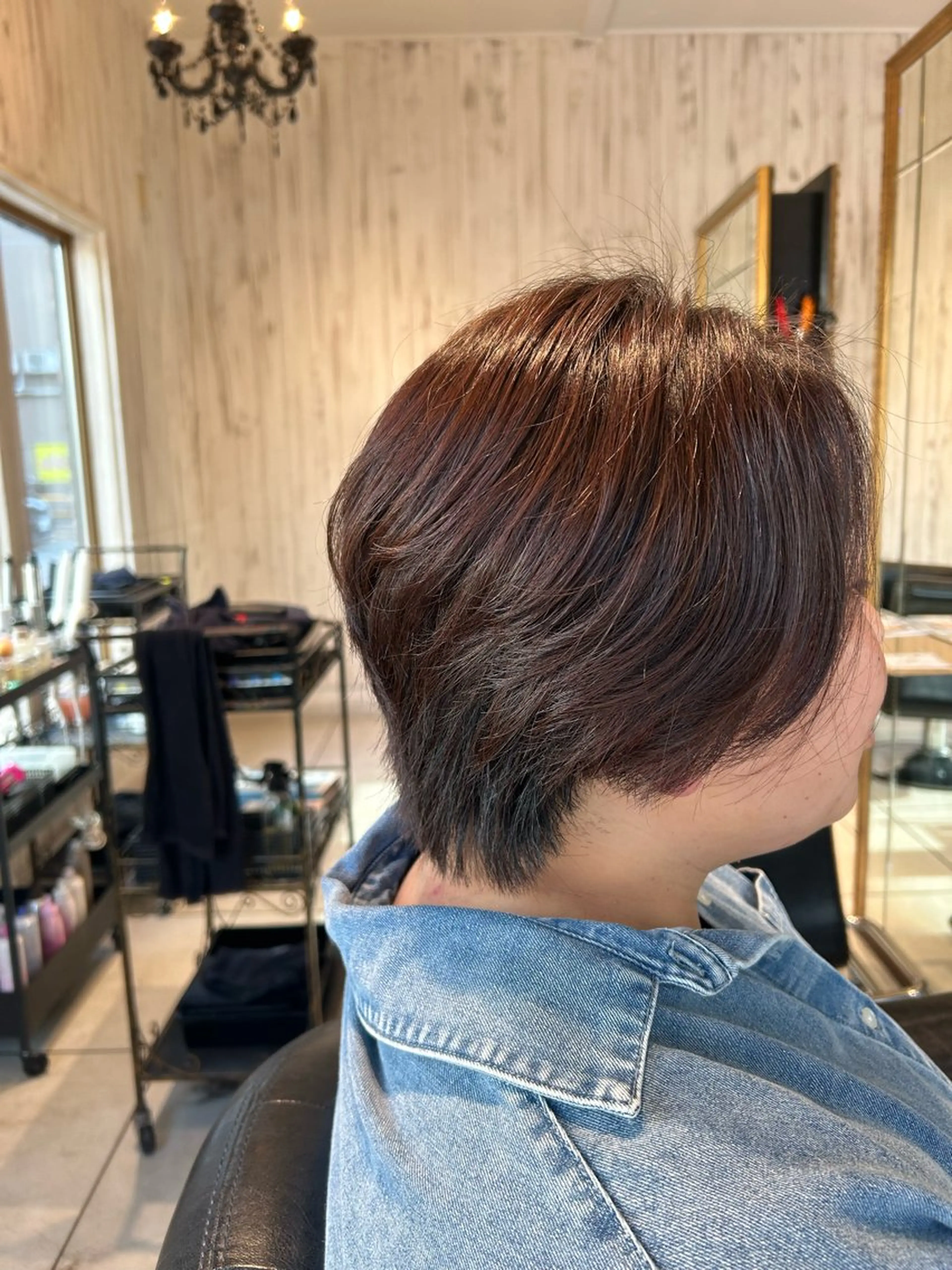 ショート ボブ 竹内 都のヘアスタイル