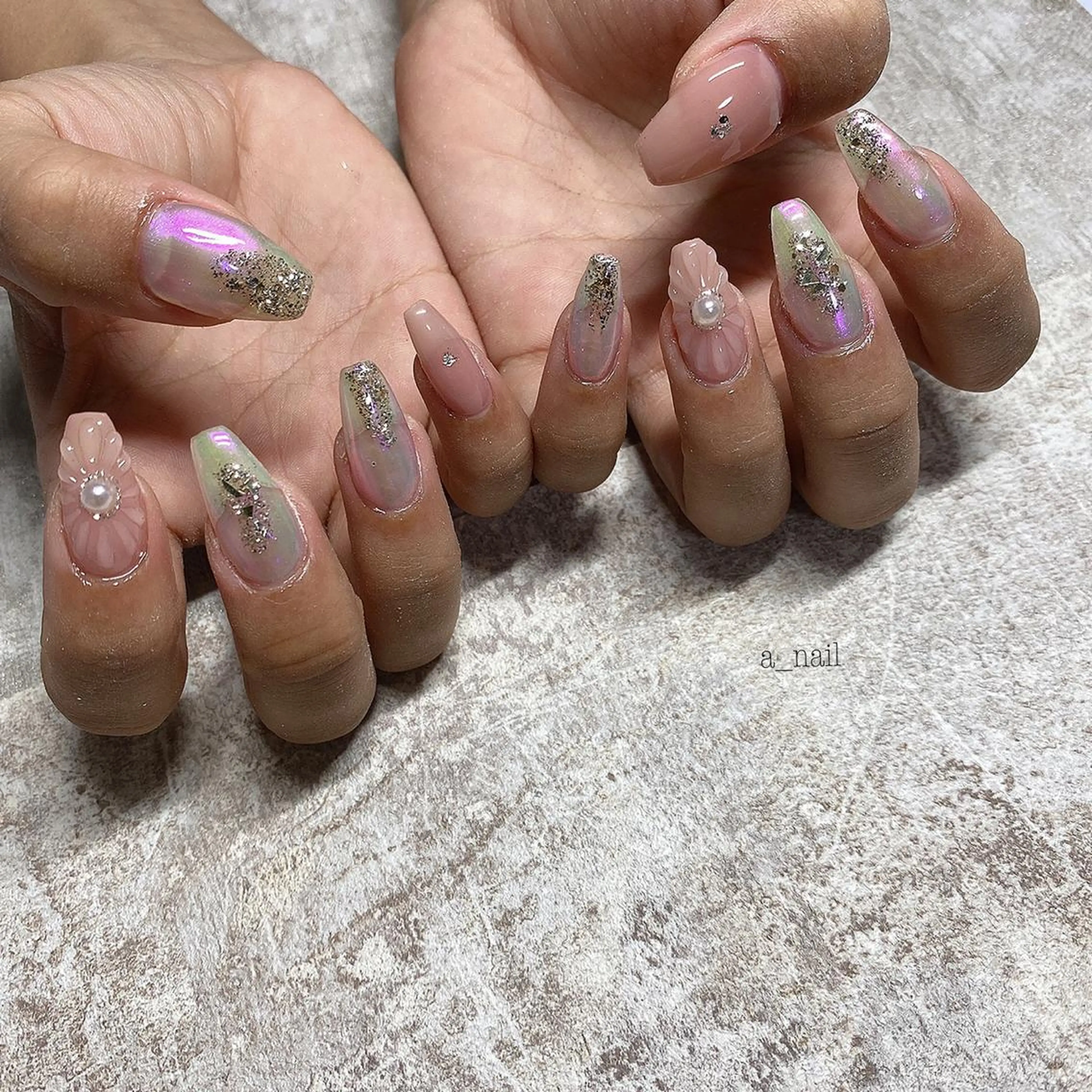 ネイル 菅 恵奈のネイルデザイン