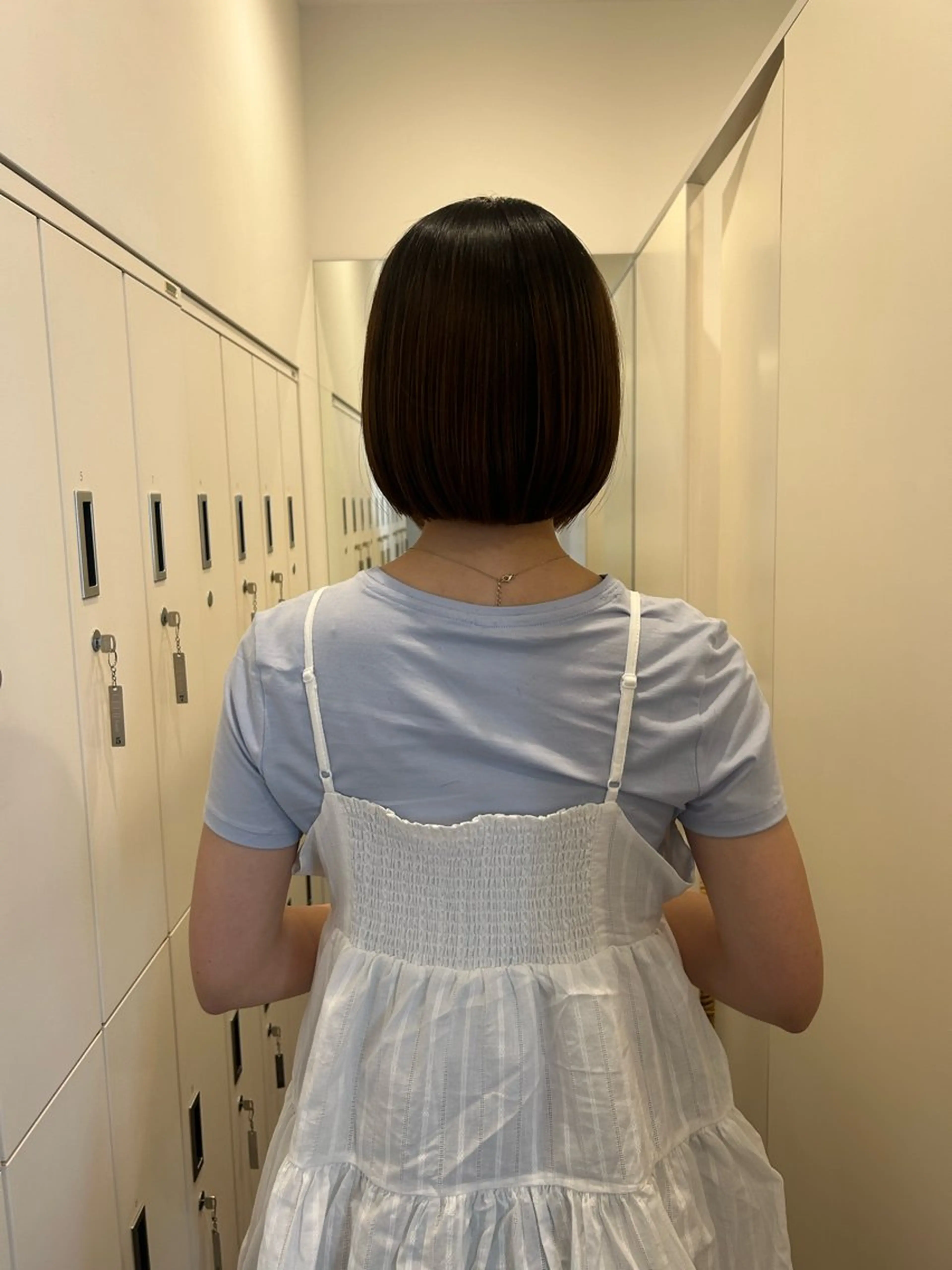 ショート ボブ 似合わせカット 山本 夏樹のヘアスタイル