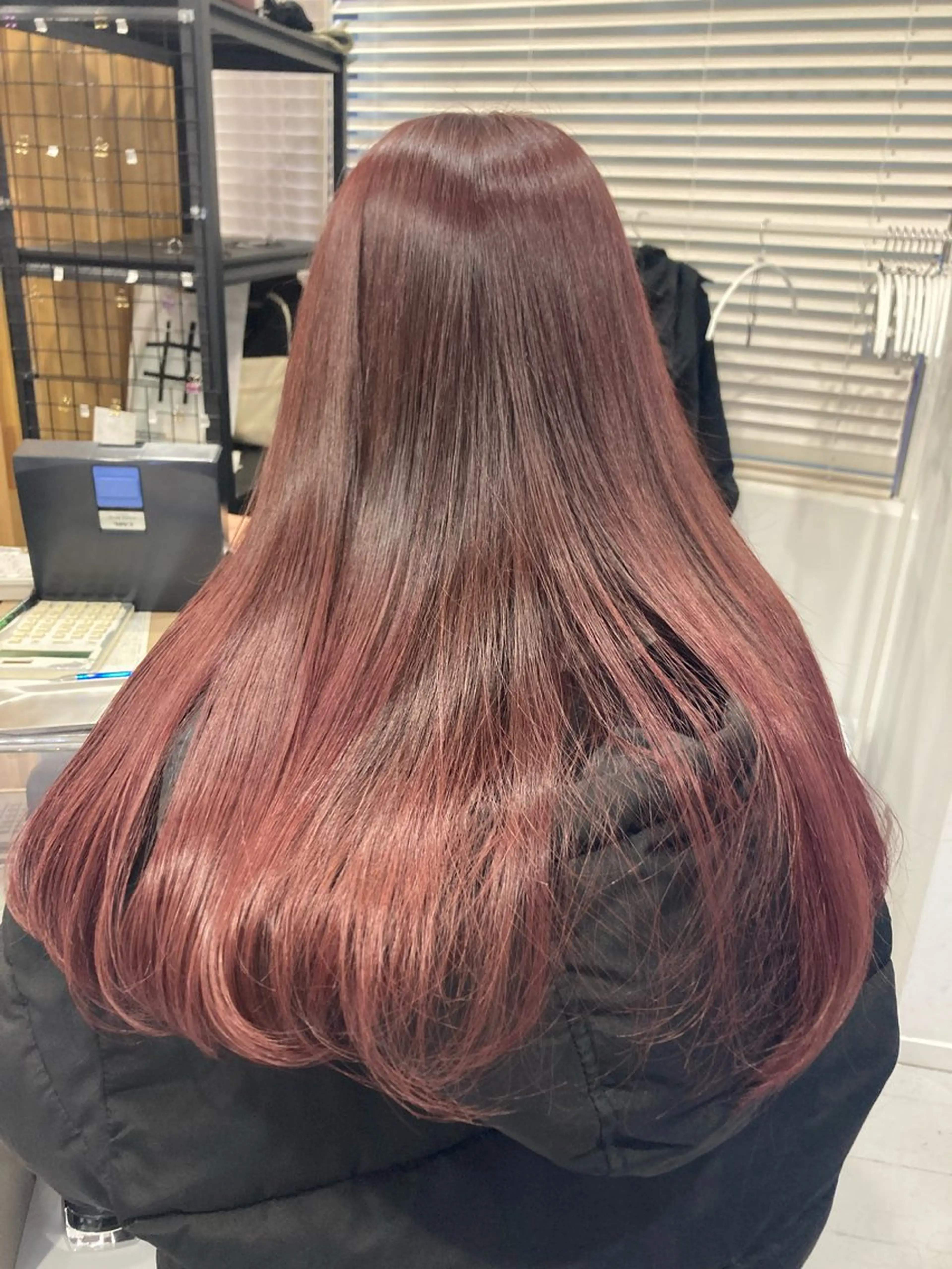 ロング カラー ピンクカラー レッドカラー 🫧ゆうき🪽 髪質改善/ハイライトのヘアスタイル