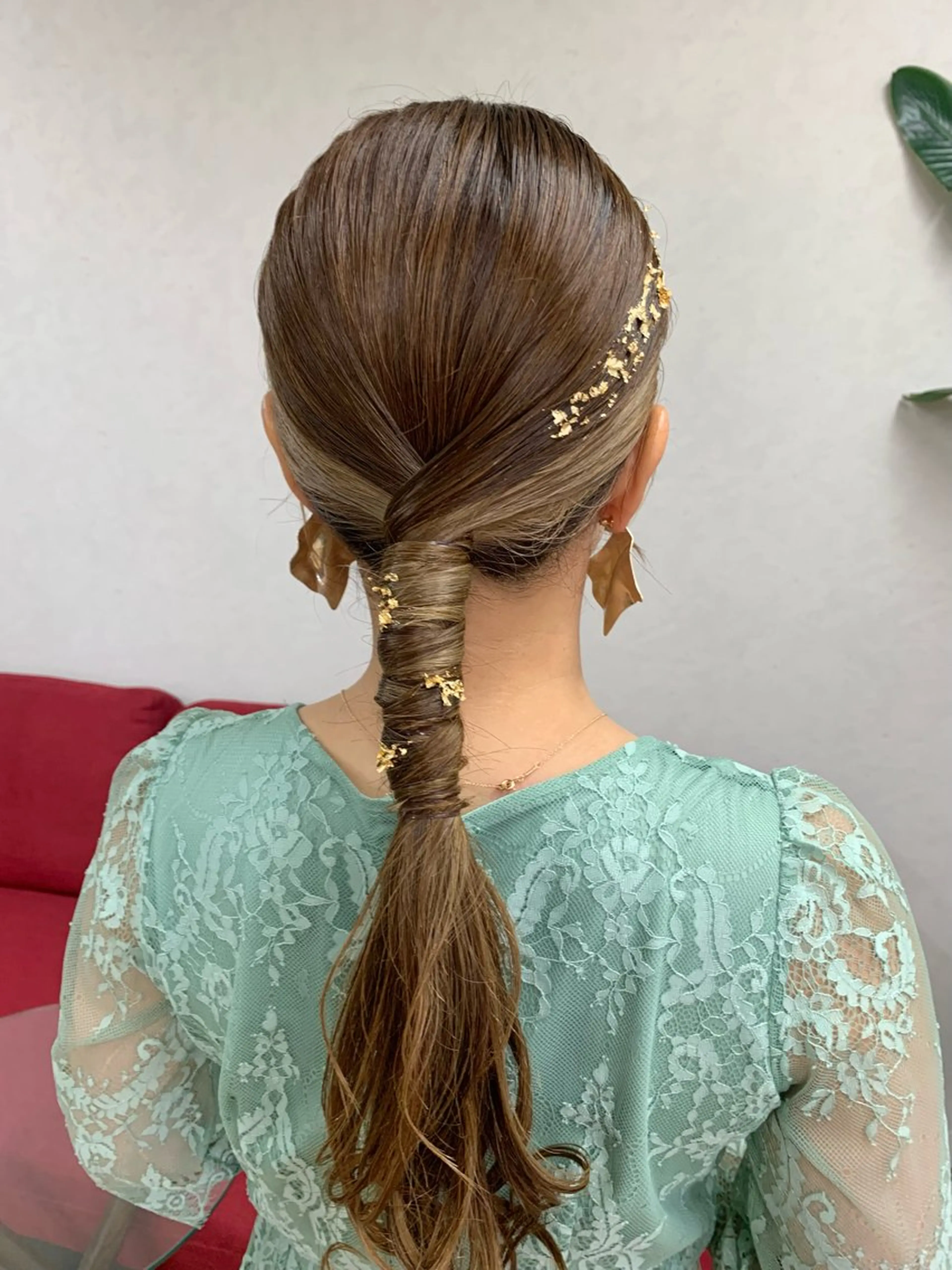 💐お呼ばれヘアアレンジ、イベントアレンジ💐仕上がりイメージ写真送ってください！の写真