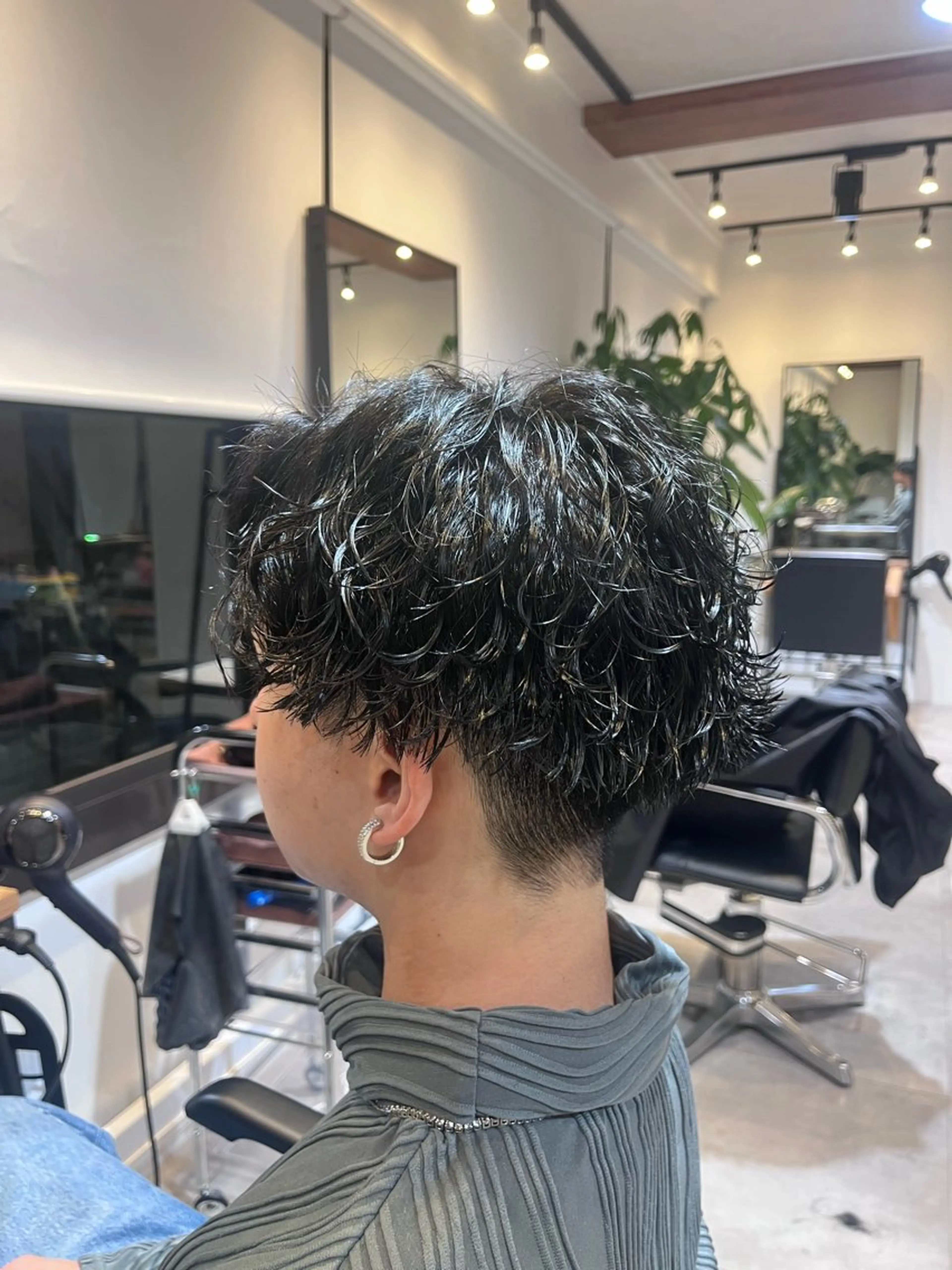 ショート パーマ メンズ カット パーマ fifth/シン🌿 透明感カラー/パーマのヘアスタイル