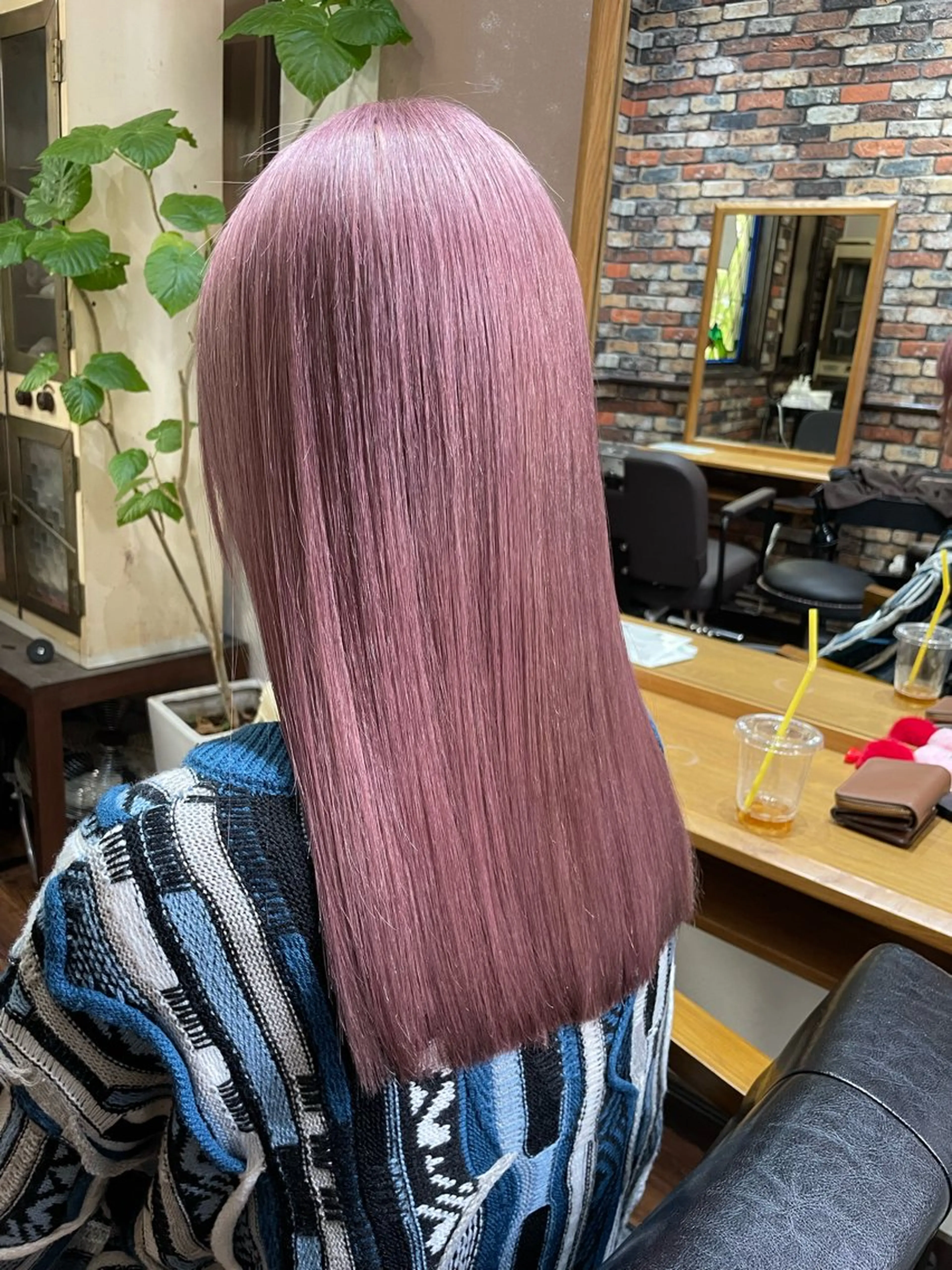 ロング 下林 雅明のヘアスタイル