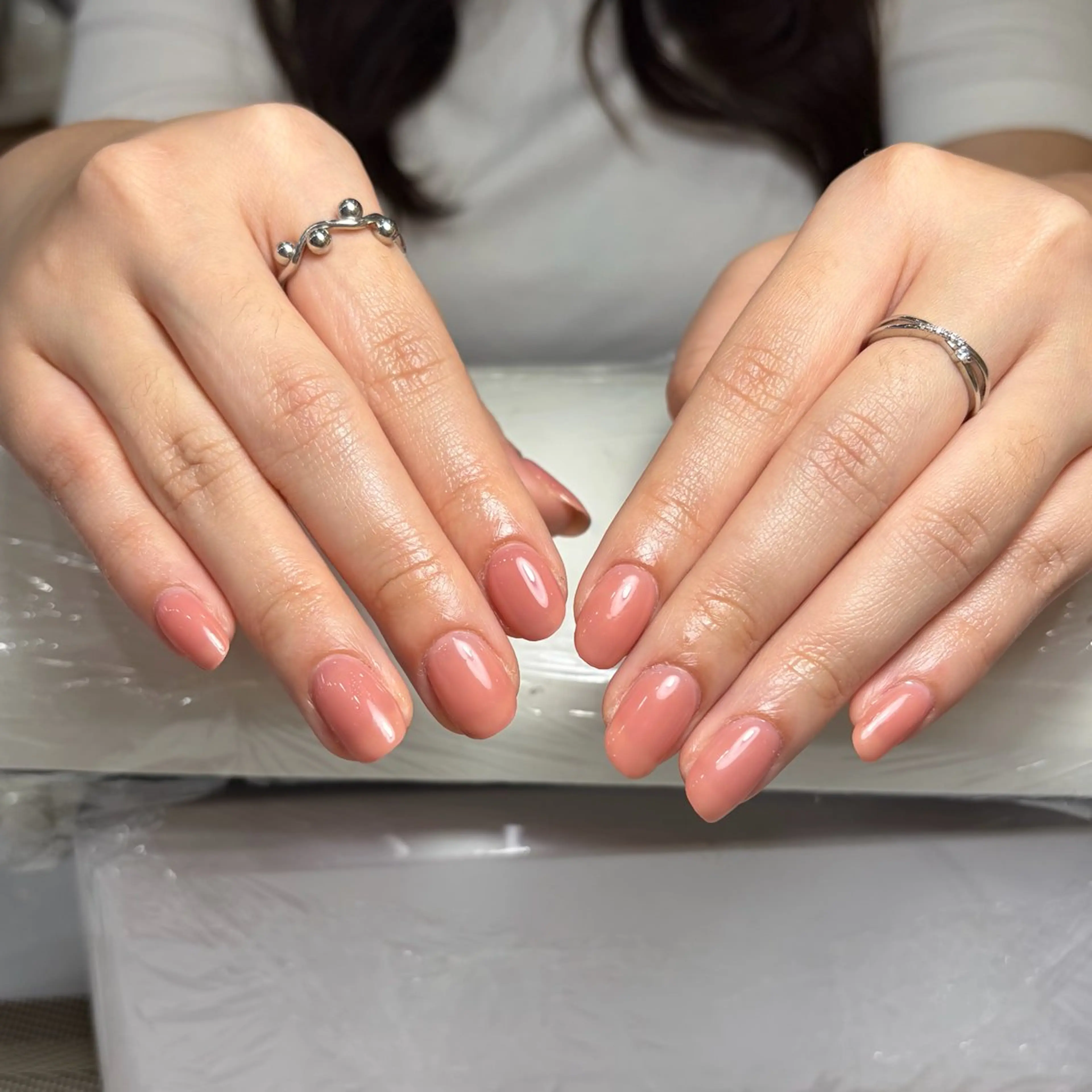 ネイル ワンカラーネイル CHILL NAILのネイルデザイン