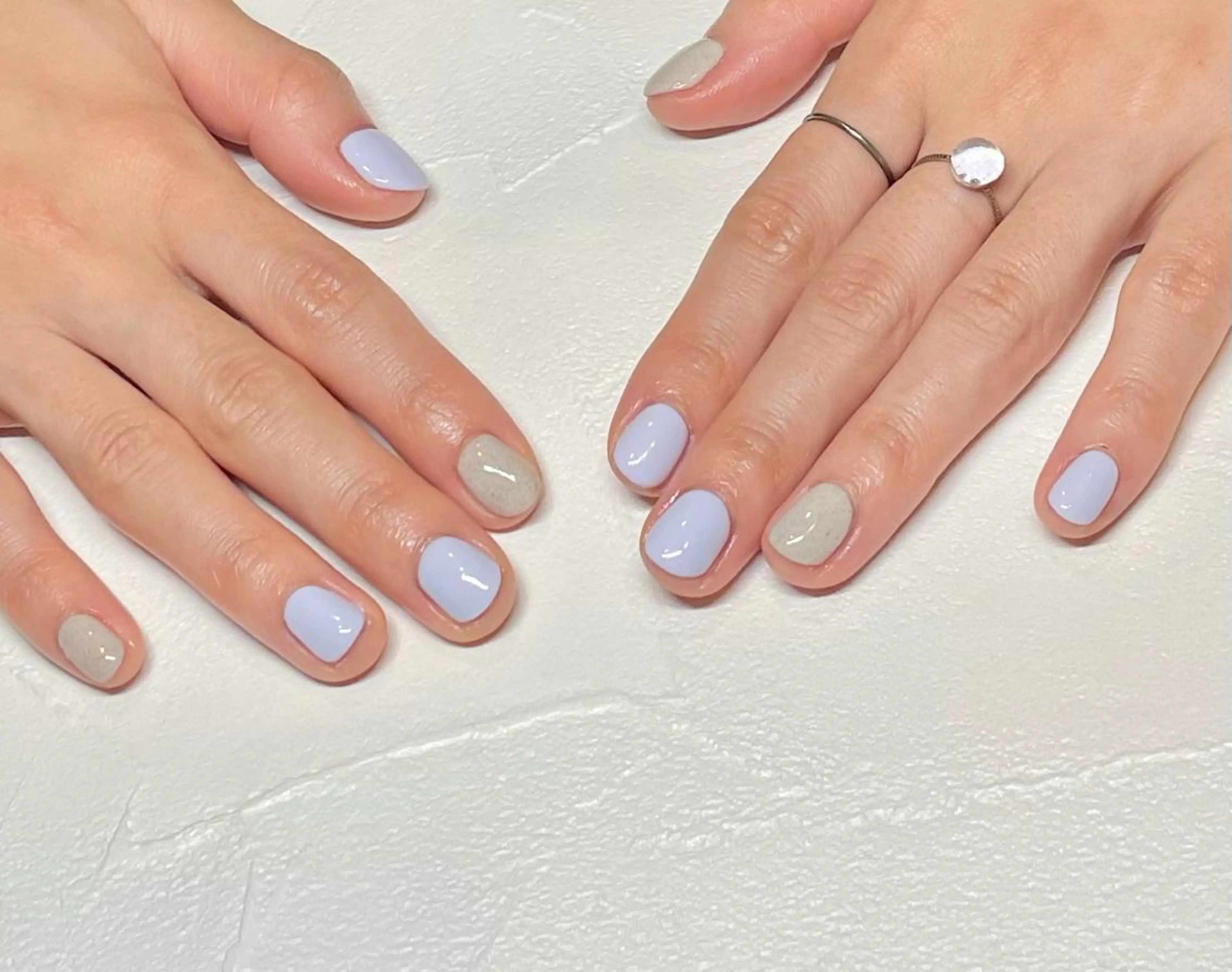 ネイル ワンカラーネイル ささき れいなのネイルデザイン