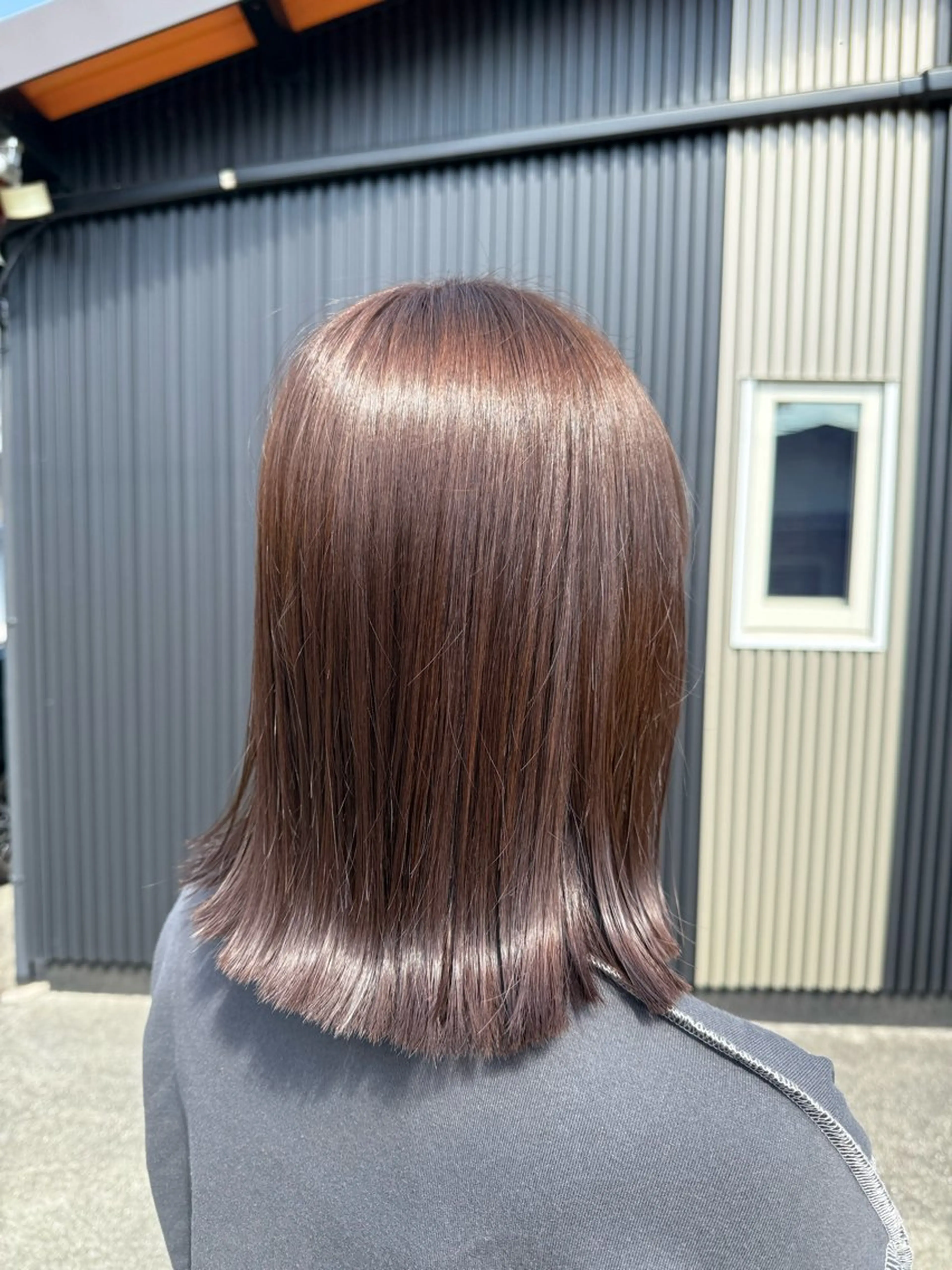カラー 透明感カラー 小東 蓮のヘアスタイル