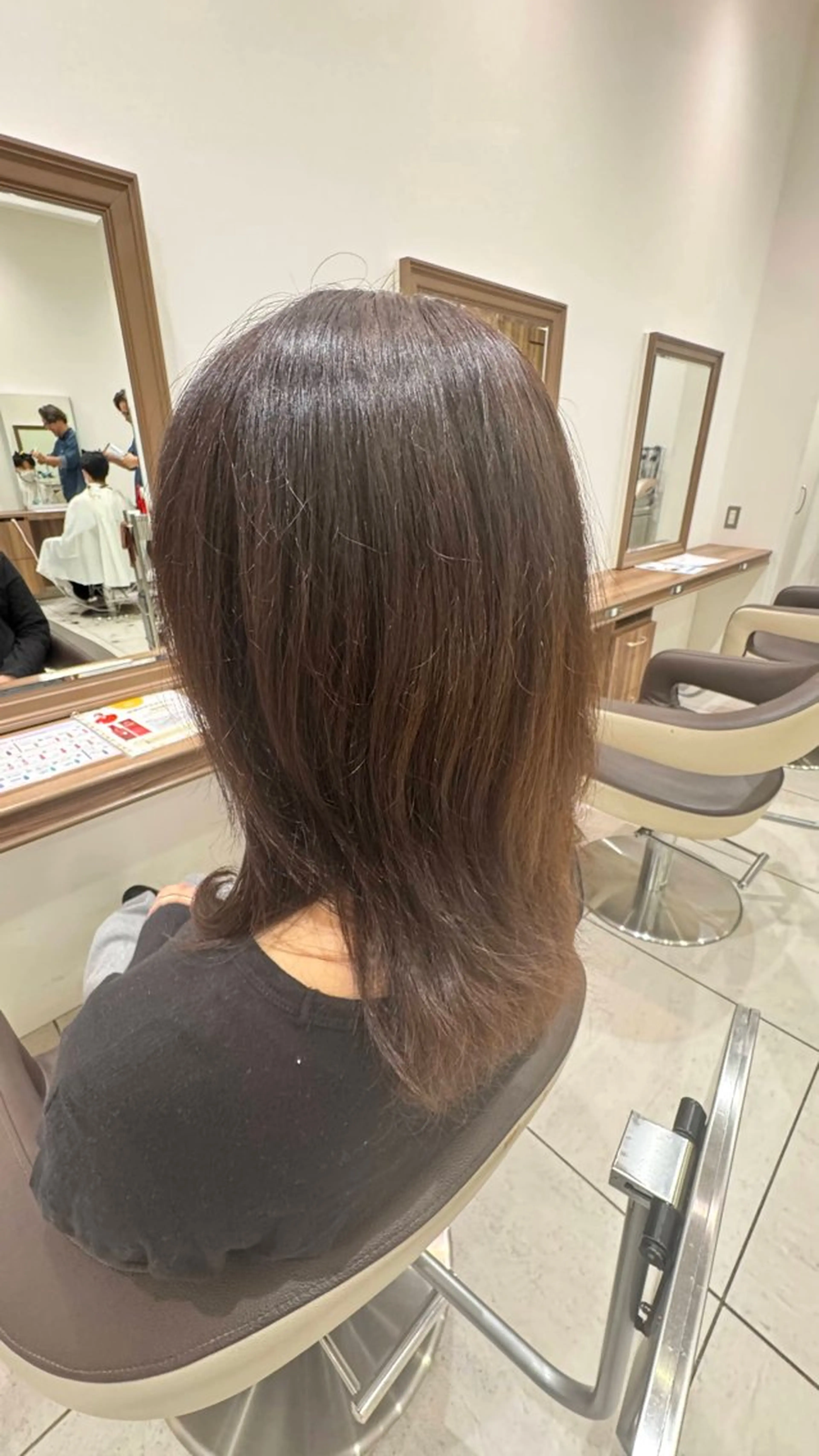 リタッチカラー(白髪染めも🙆‍♀️)白髪が3センチ以下の場合こちらのクーポンがオススメです❕✨の写真