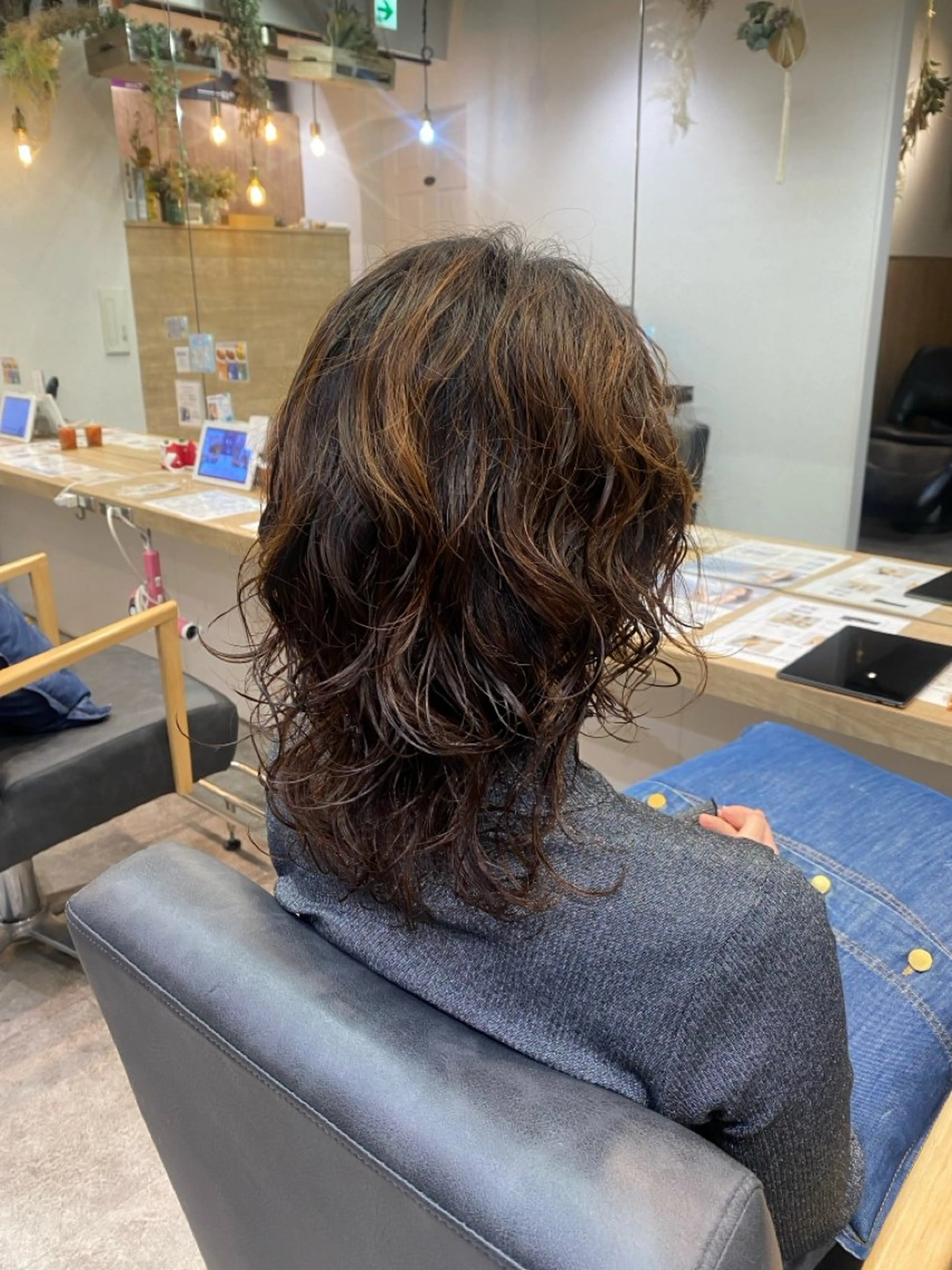ミディアム カット パーマ 🌀ボブ/ミディアム /パーマ🌀ayaのヘアスタイル