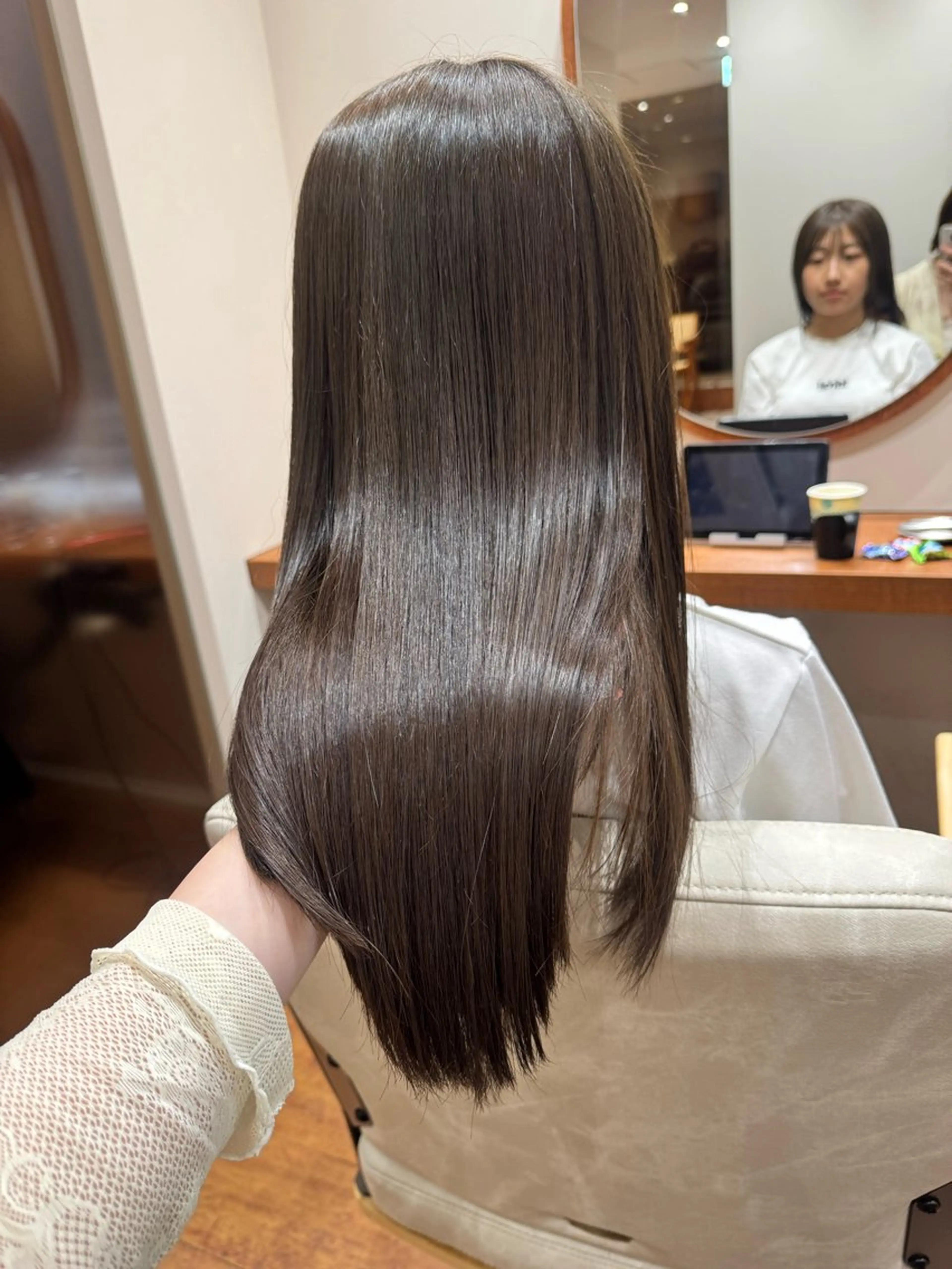 セミロング カラー カット ヘアカラー トリートメント ボブ美容師💛 AYUMIのヘアスタイル