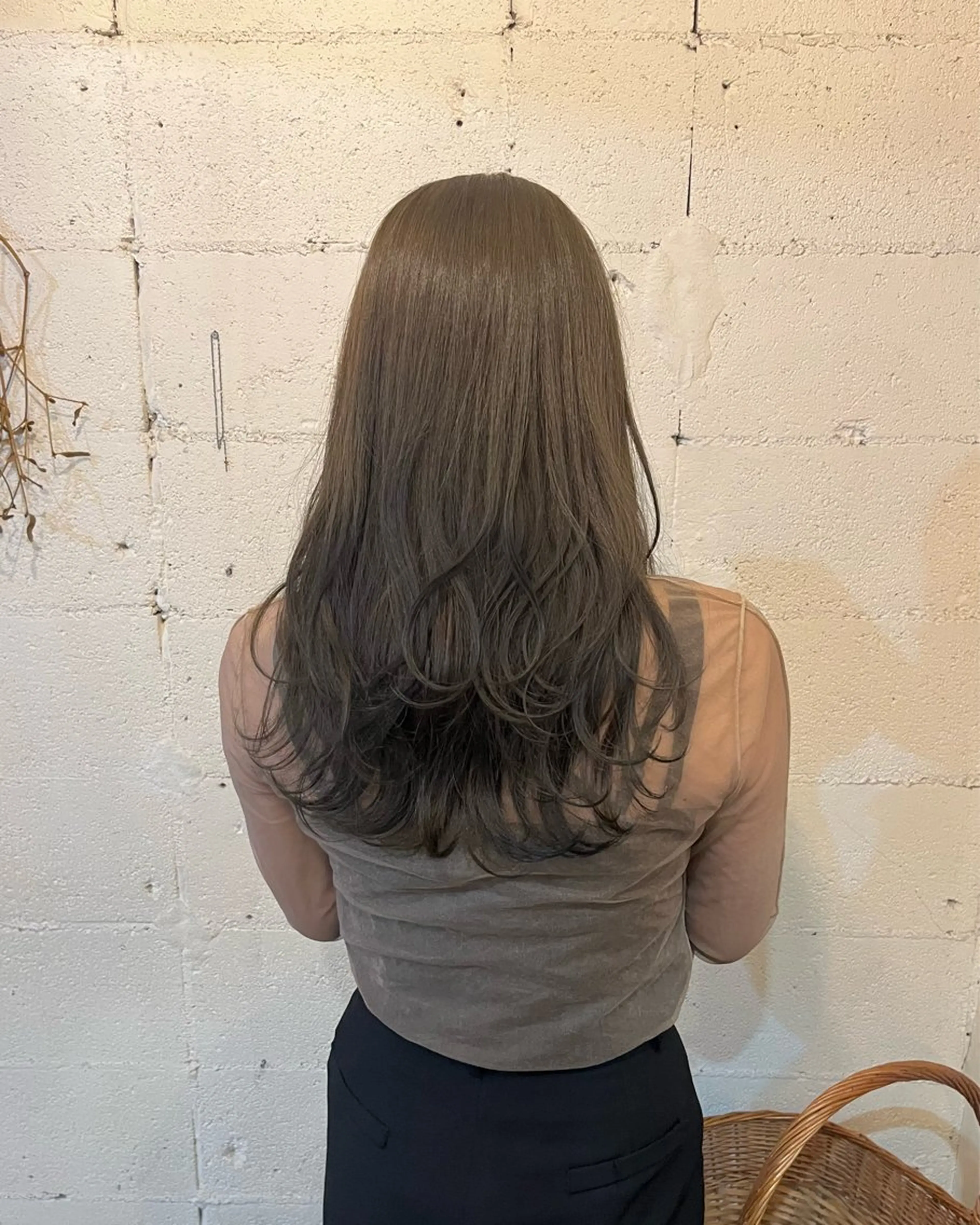 ロング カラー ヘアカラー Trico Antique【トリコアンティーク】所属・暗髪とオリーブ🌿 渡辺拓人のヘアスタイル