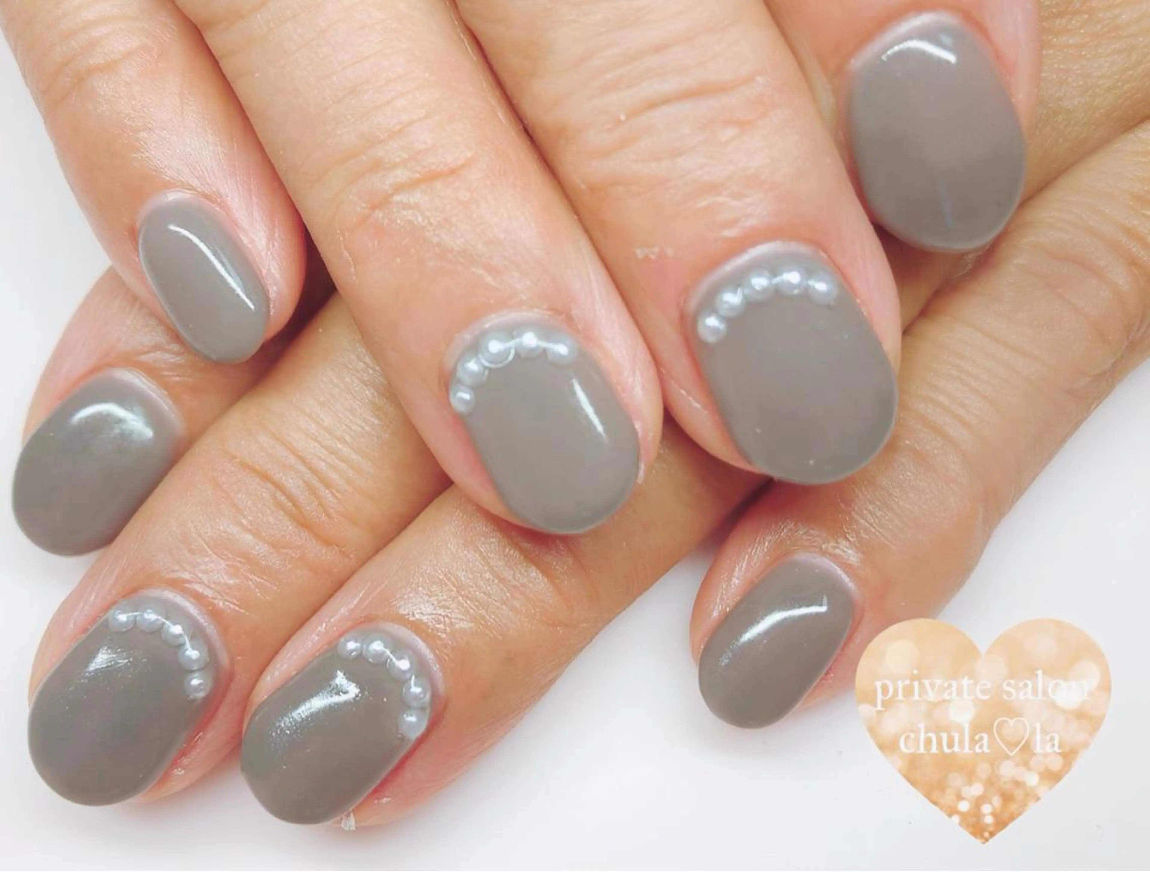 ネイル シンプルネイル Chula♡la 豊見城市高安のネイルデザイン