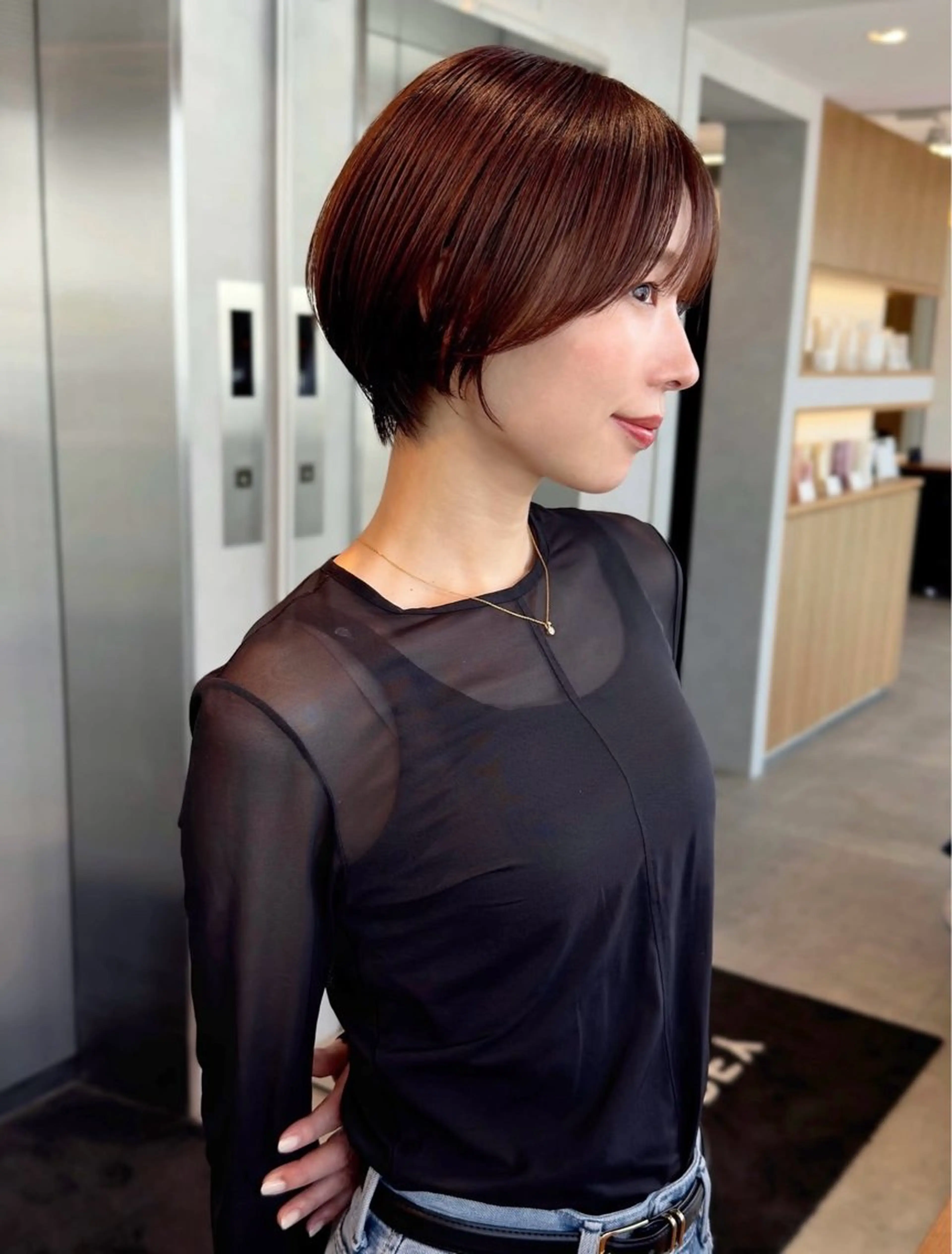 ショート 松村光留 /ショート/ウルフのヘアスタイル