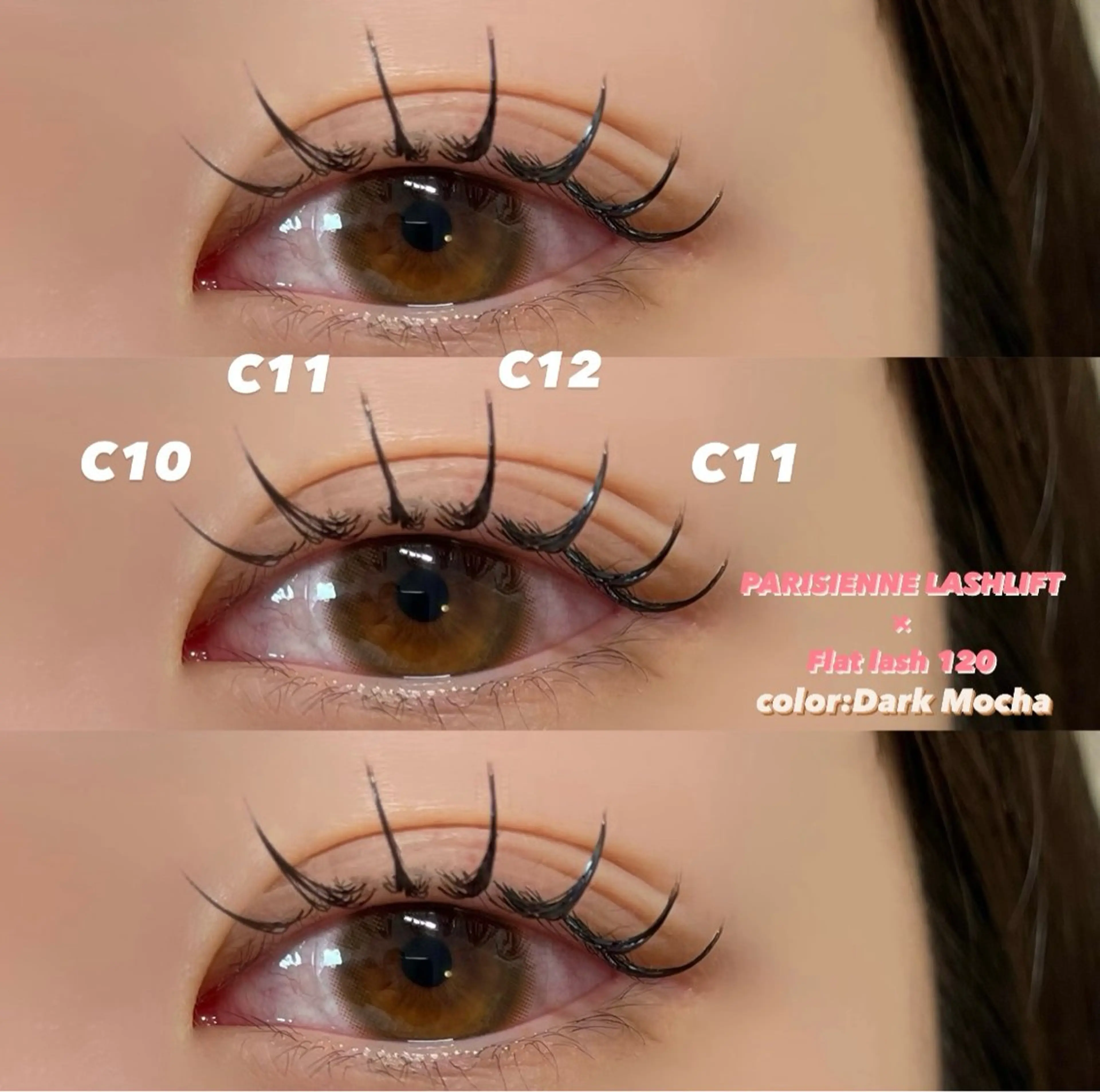 【パリエク】パリジェンヌ+エクステ100本~(本数相談可能)の写真