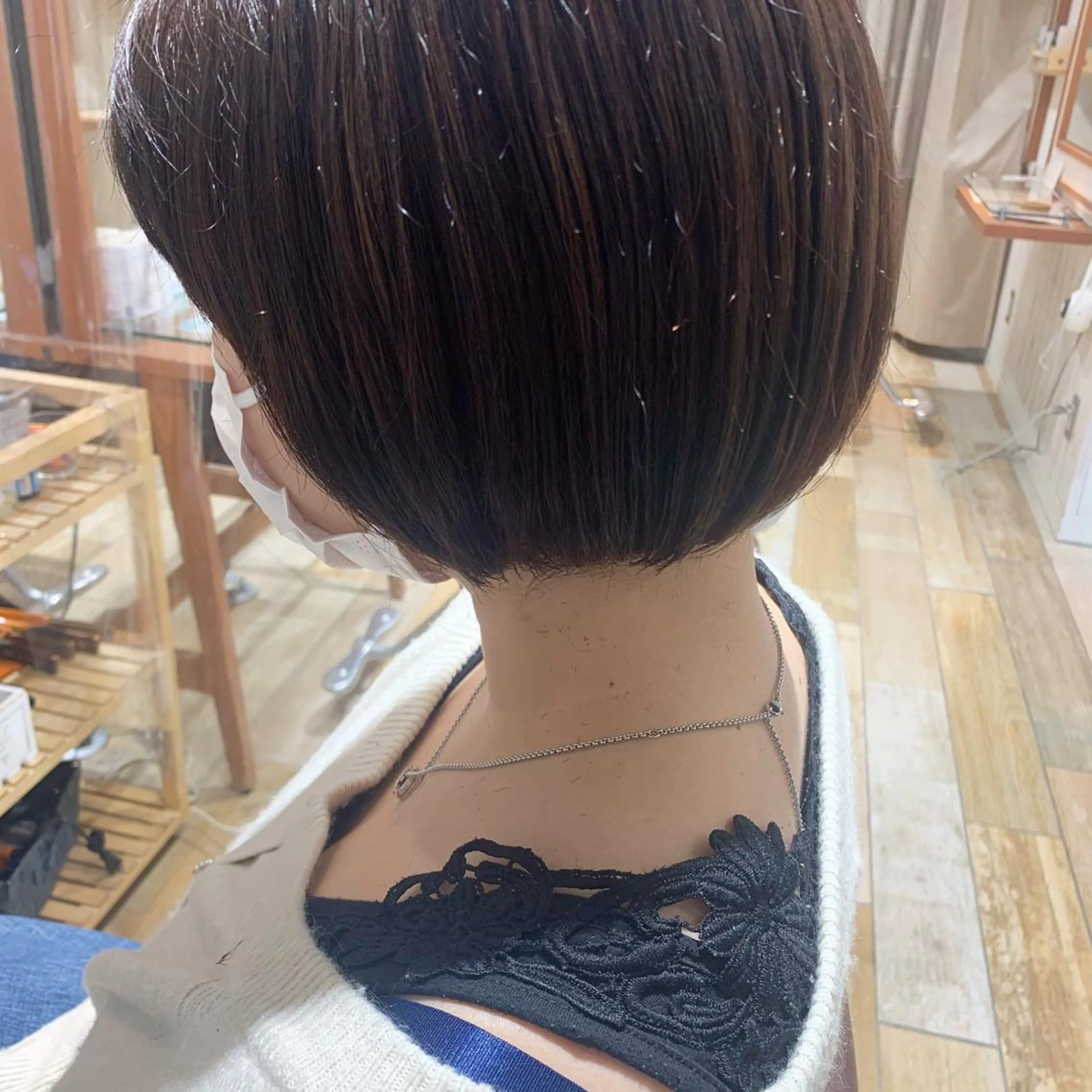 ショート カット ボブ/美髪矯正 /佐藤　奈巳のヘアスタイル