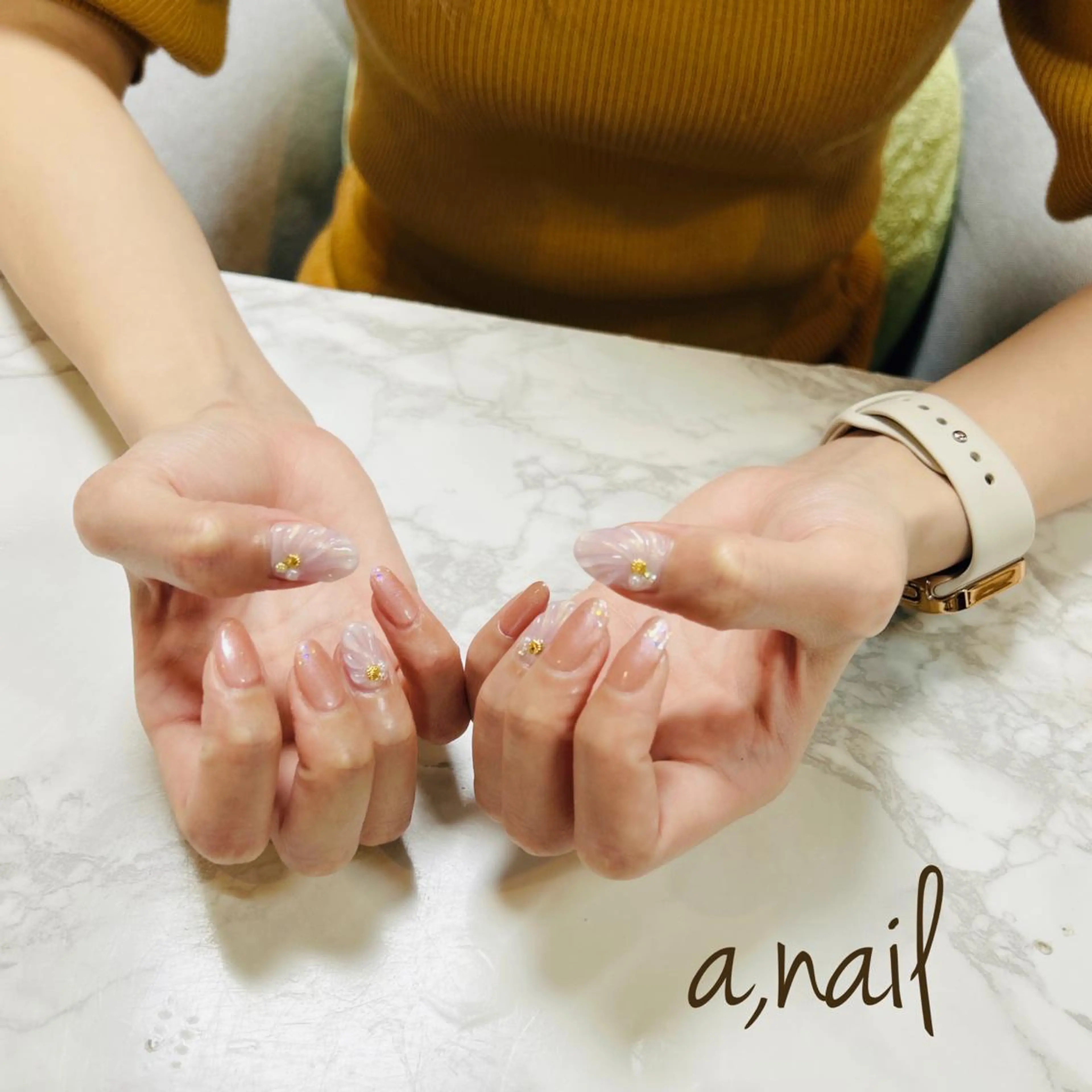 ネイル フットネイル ジェルネイル グラデーション オフィスネイル ワンカラーネイル ハンドネイル ネイルサロン エーネイルのネイルデザイン