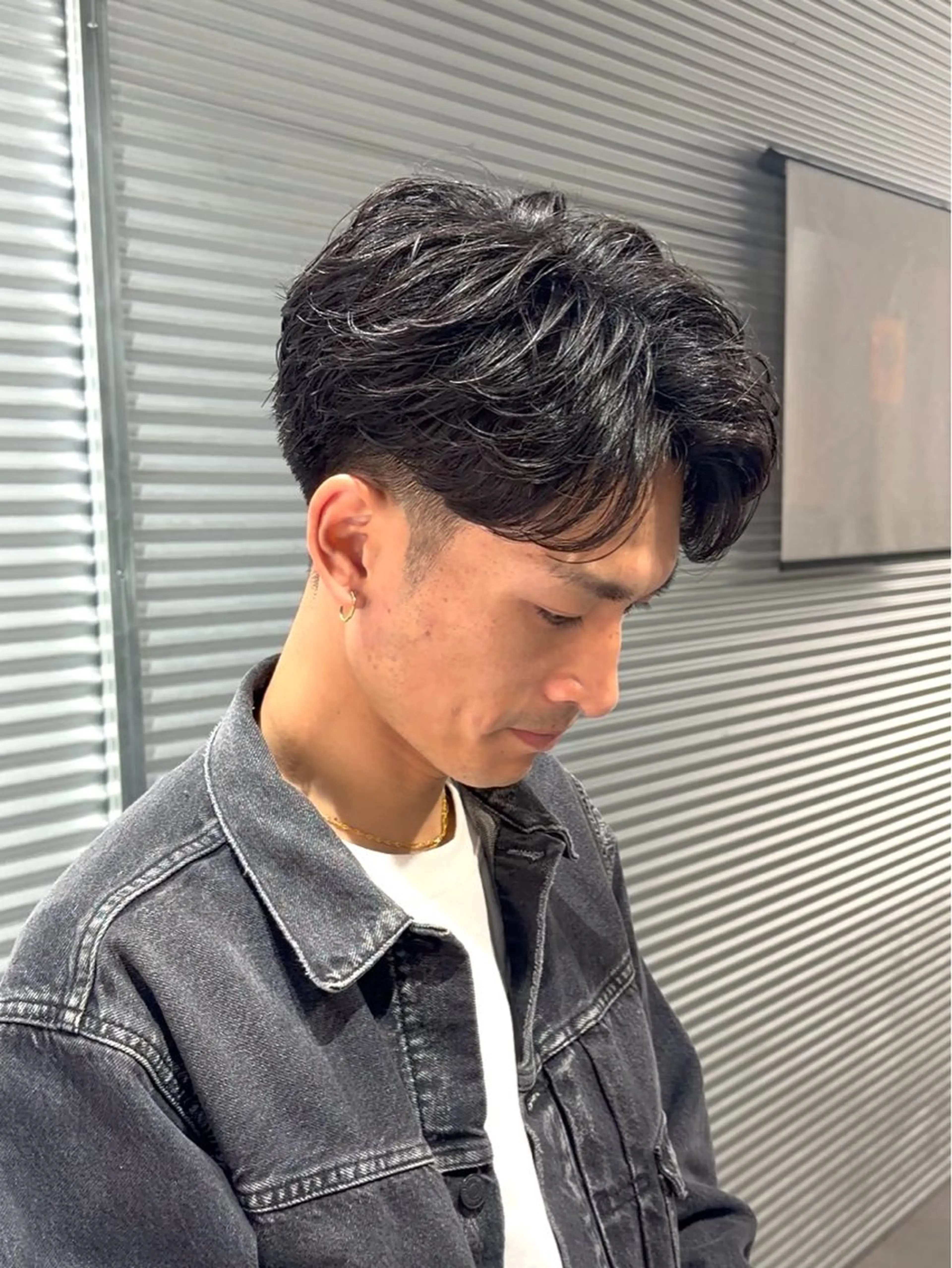 ショート パーマ キッズ カット パーマ トリートメント メンズの悩み解決専門 柏パーマ職人/曽我尾のヘアスタイル