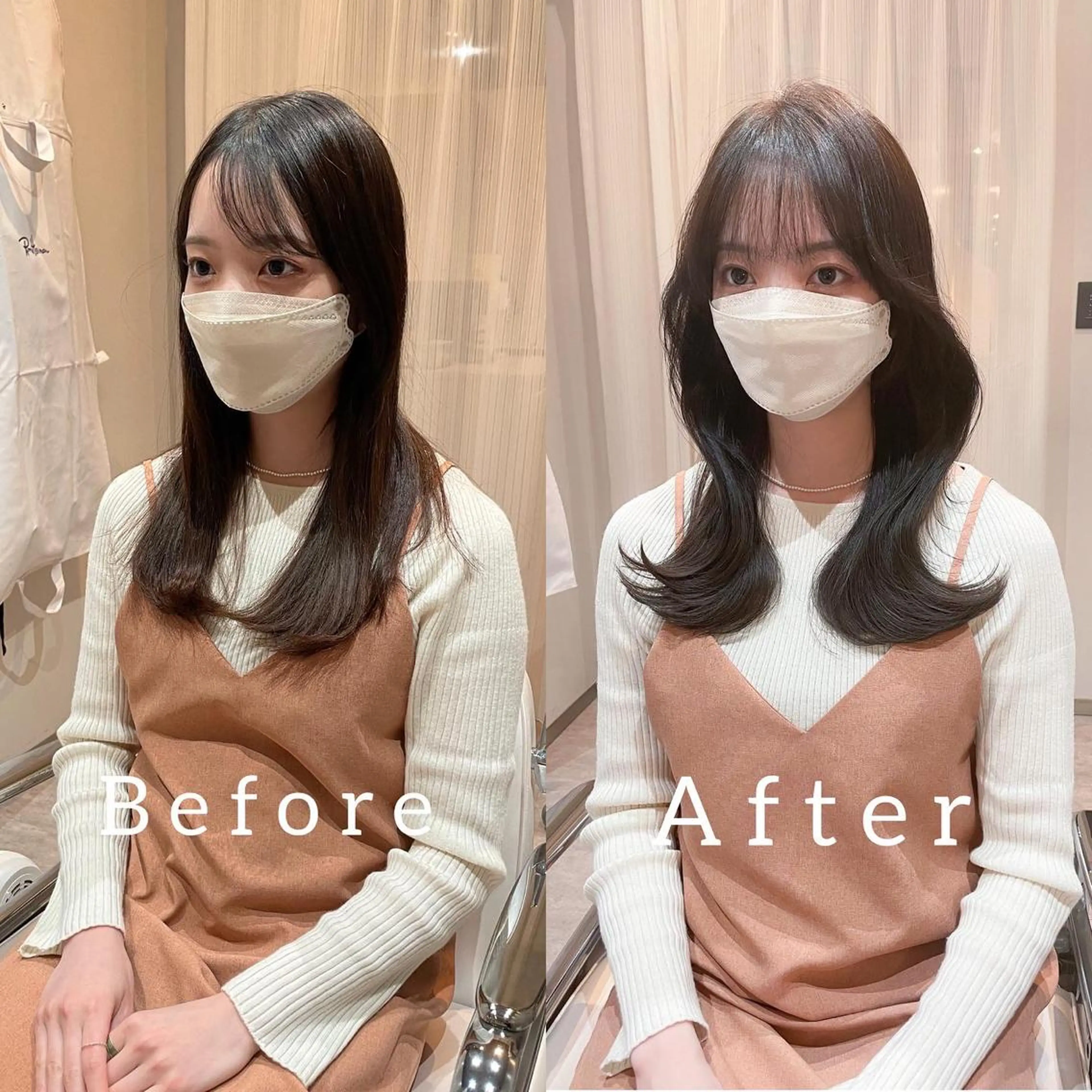 ロング くびれヘア 韓国風ヘア LOMA🇰🇷 銀座クボタのヘアスタイル