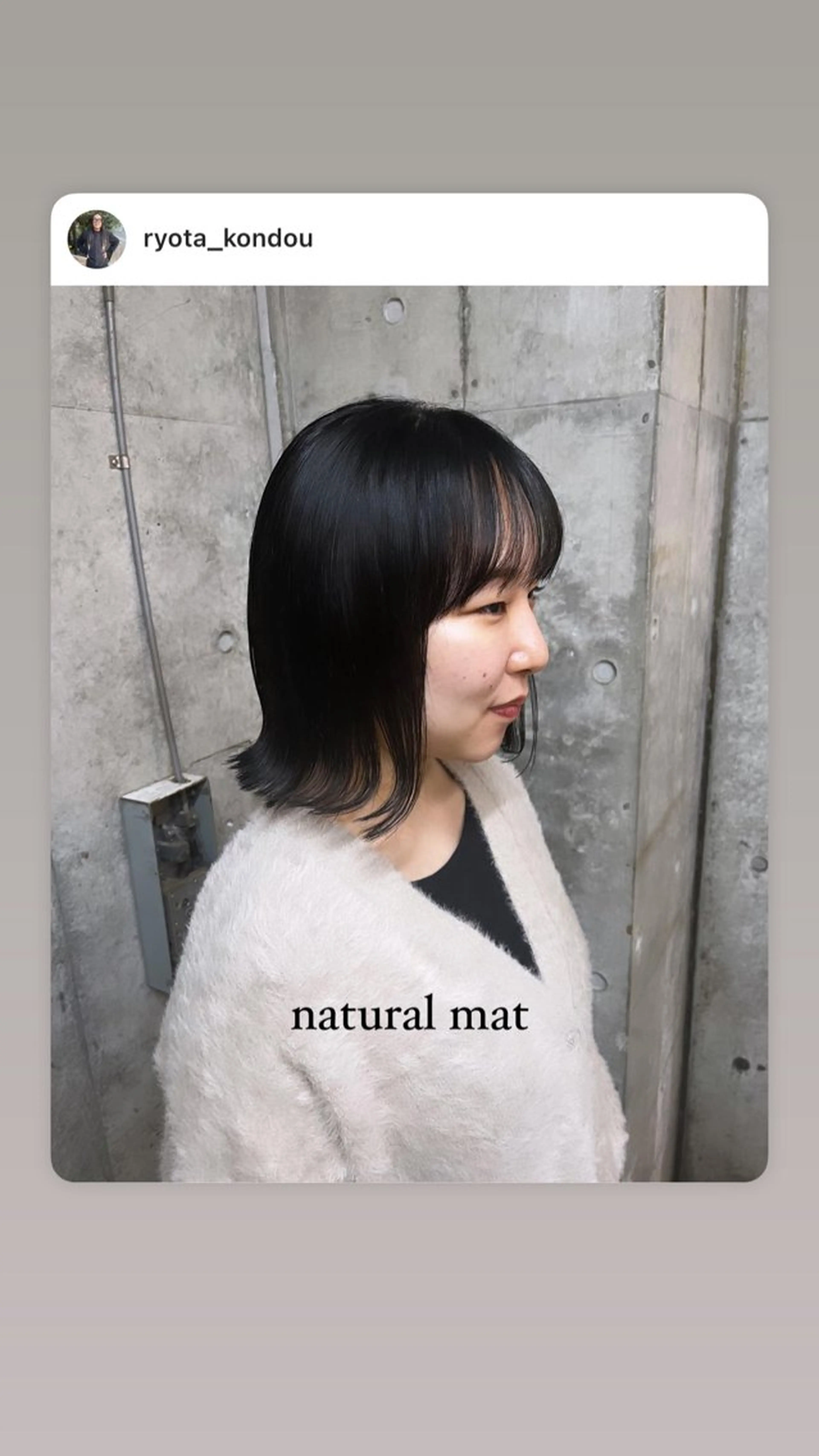ミディアム カラー 🌱ぱっつとボブカ ット🌱/Ryotaのヘアスタイル