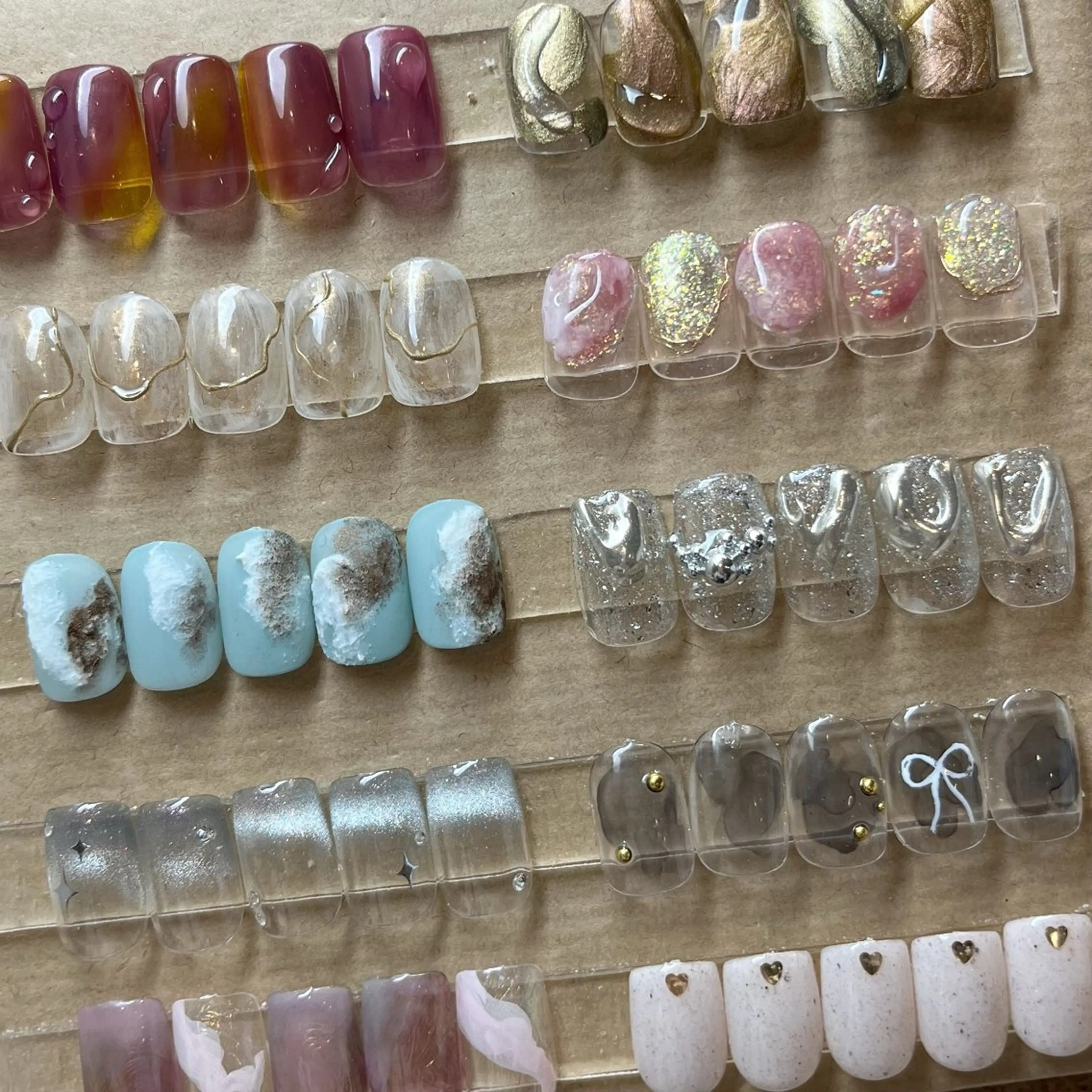 6600円定額ネイルの写真