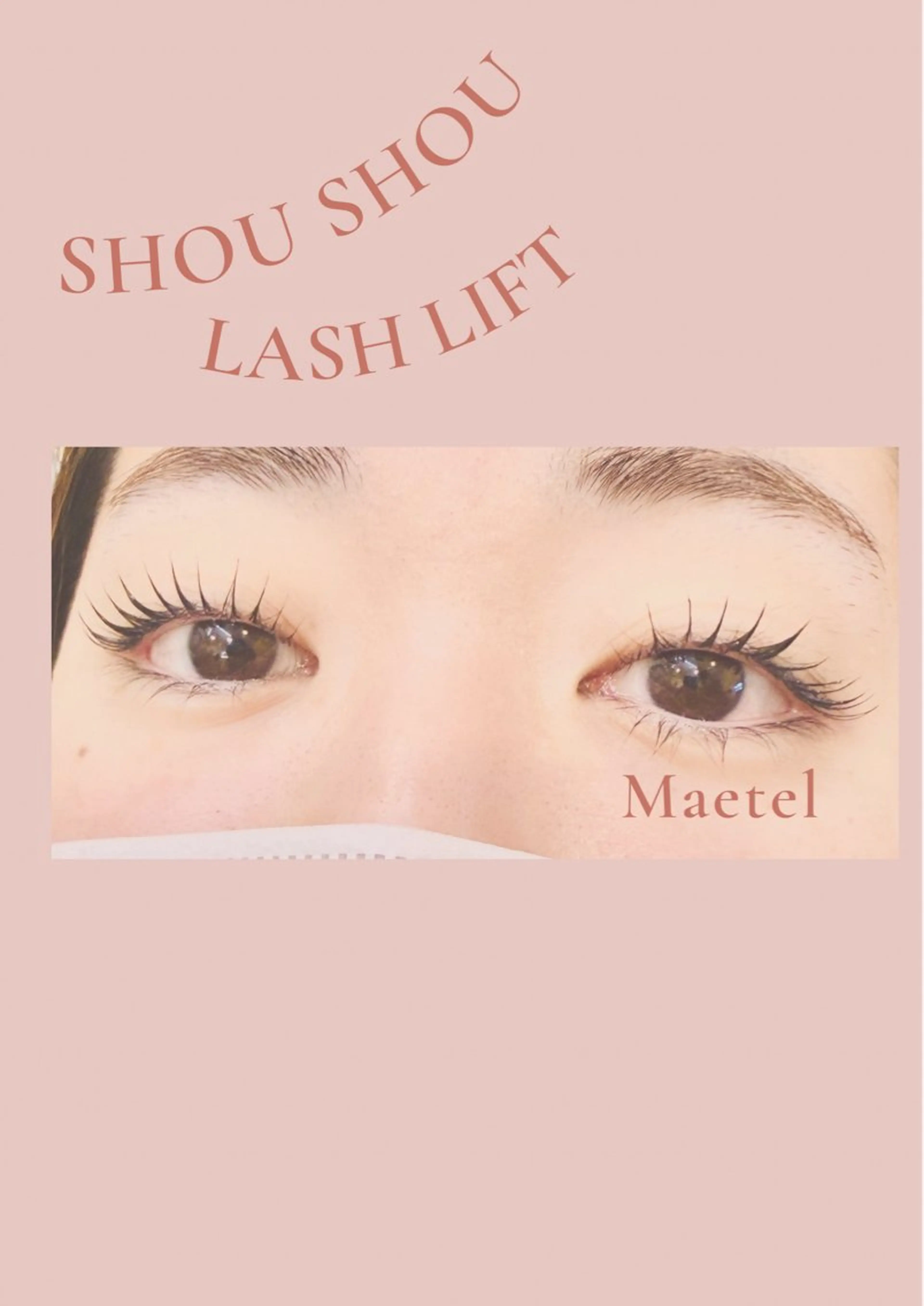 マツエク・マツパ マツパ 𓇼.⋆ 𓆉 ˖* shou shouのマツエク・マツパデザイン