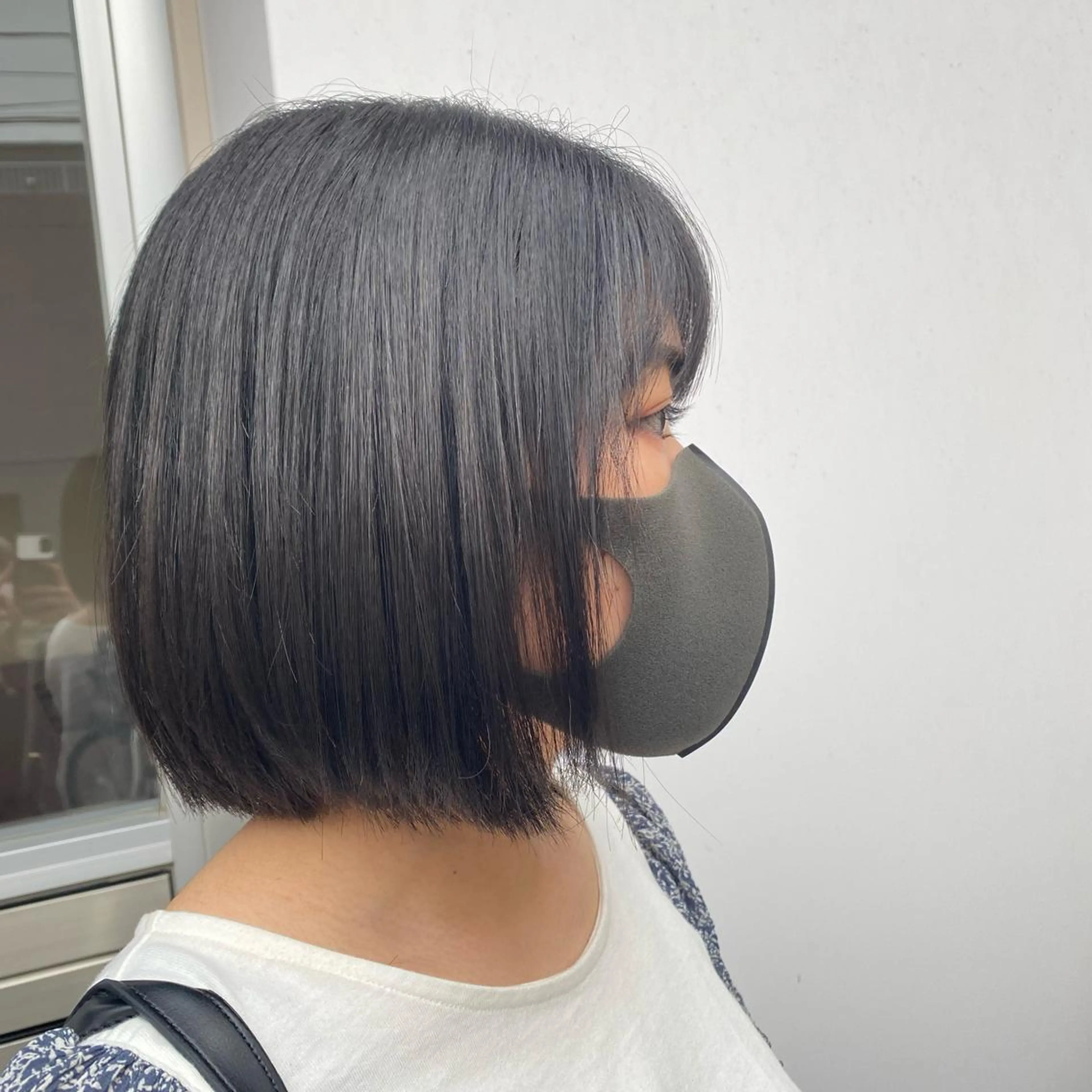 ショート カラー カット アオヌマミユ☁️ /ボブ/ハイトーン/のヘアスタイル