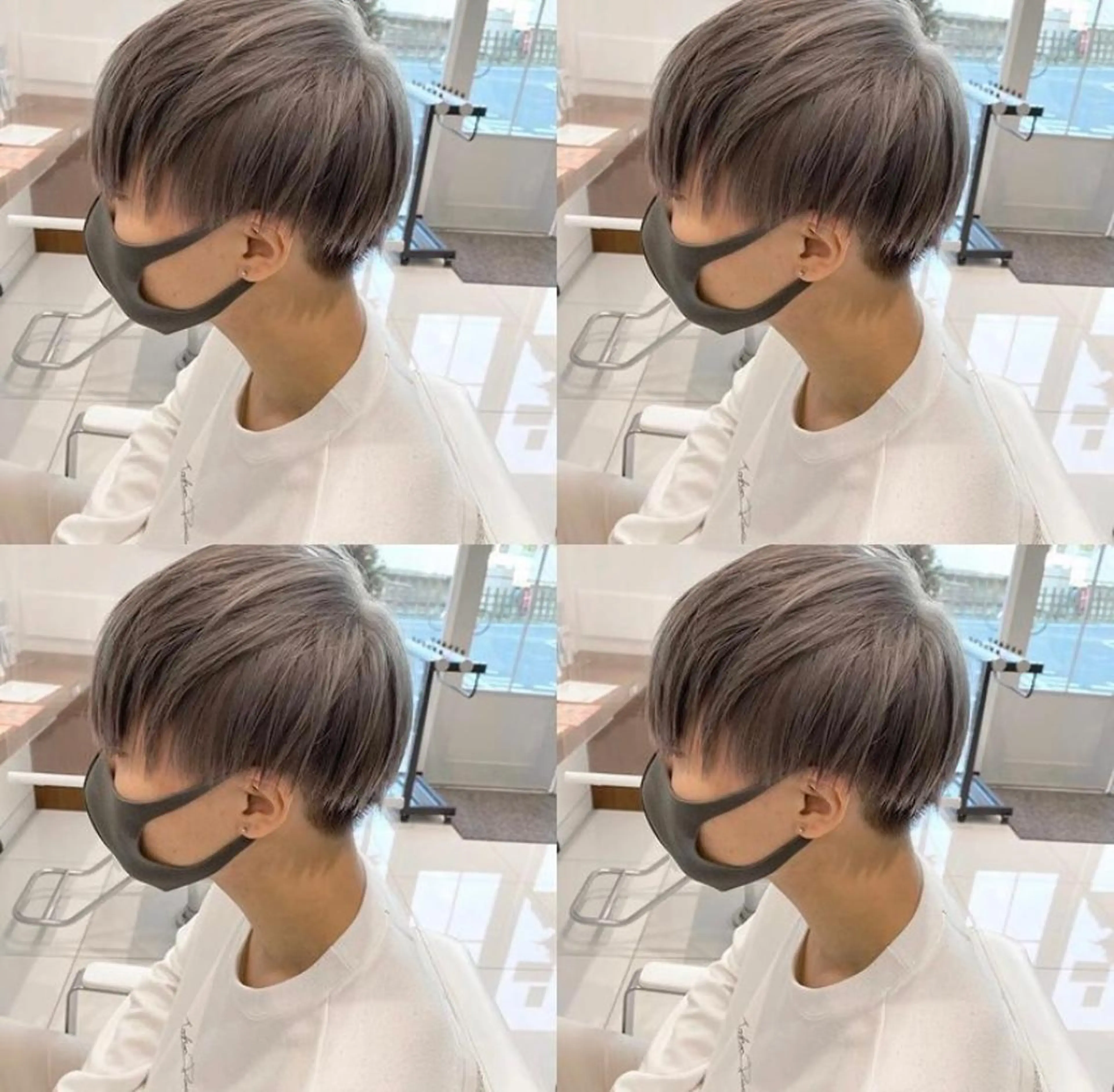 メンズ ウルフカット ハッシュカット/七海のヘアスタイル