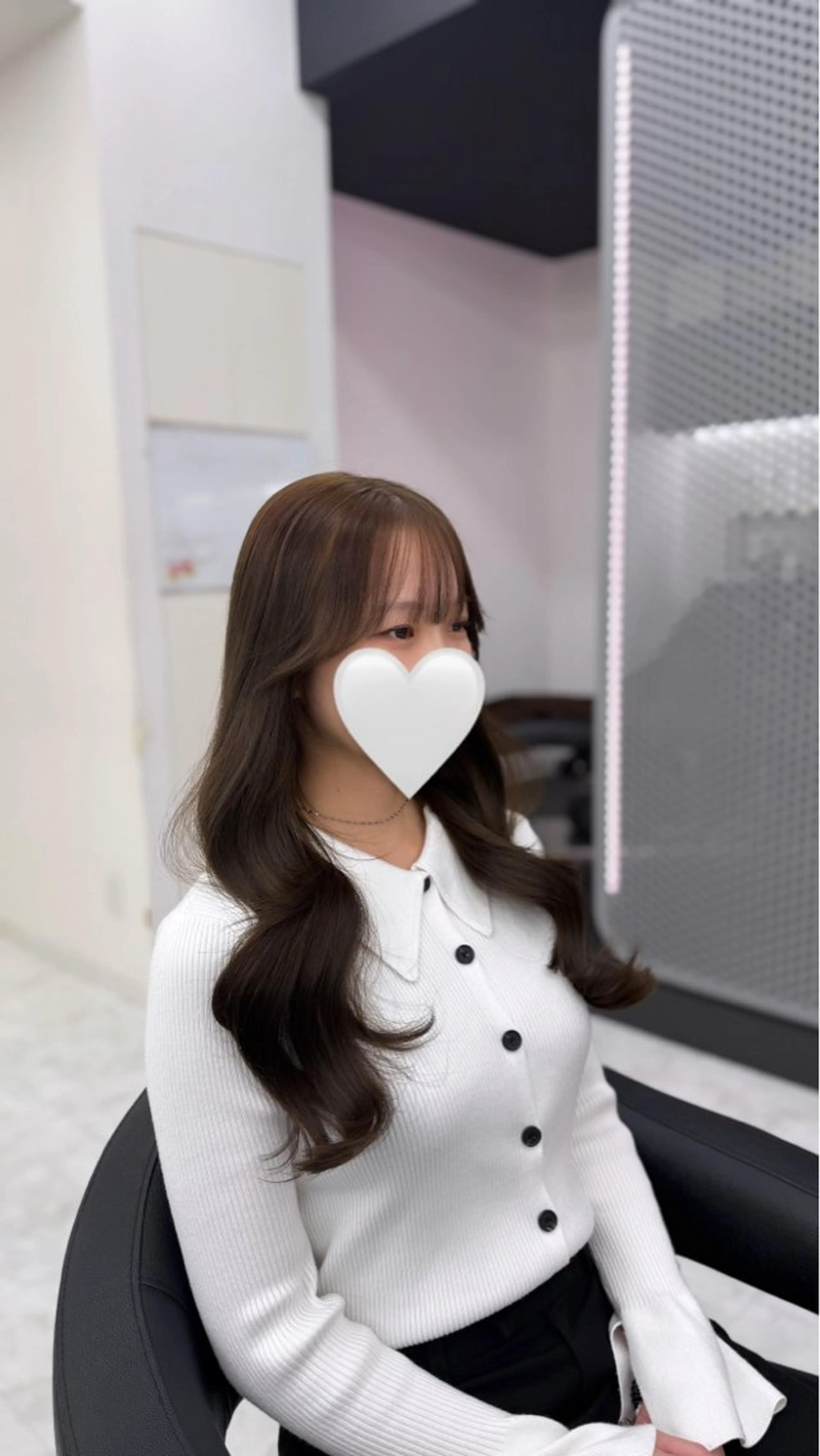 ロング カラー ヘアアレンジ グレージュ オリーブグレージュ オリーブグレー ヘアカラー トリートメント ヘアセット 🎀Girly艶髪カ ラー🎀Harukaのヘアスタイル