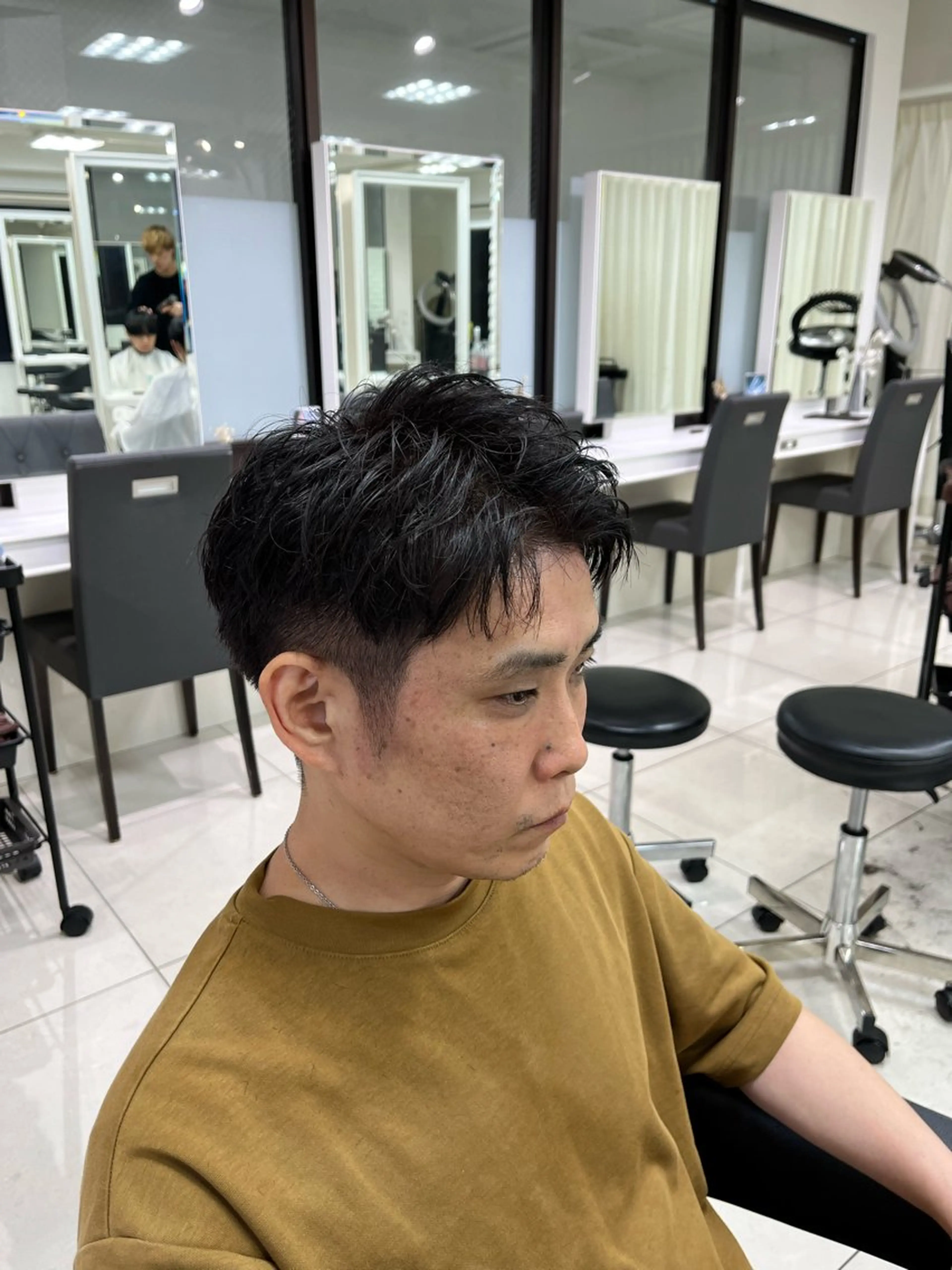 ショート ショートヘア カット メンズパーマ職人 パーマ🔥ritaのヘアスタイル