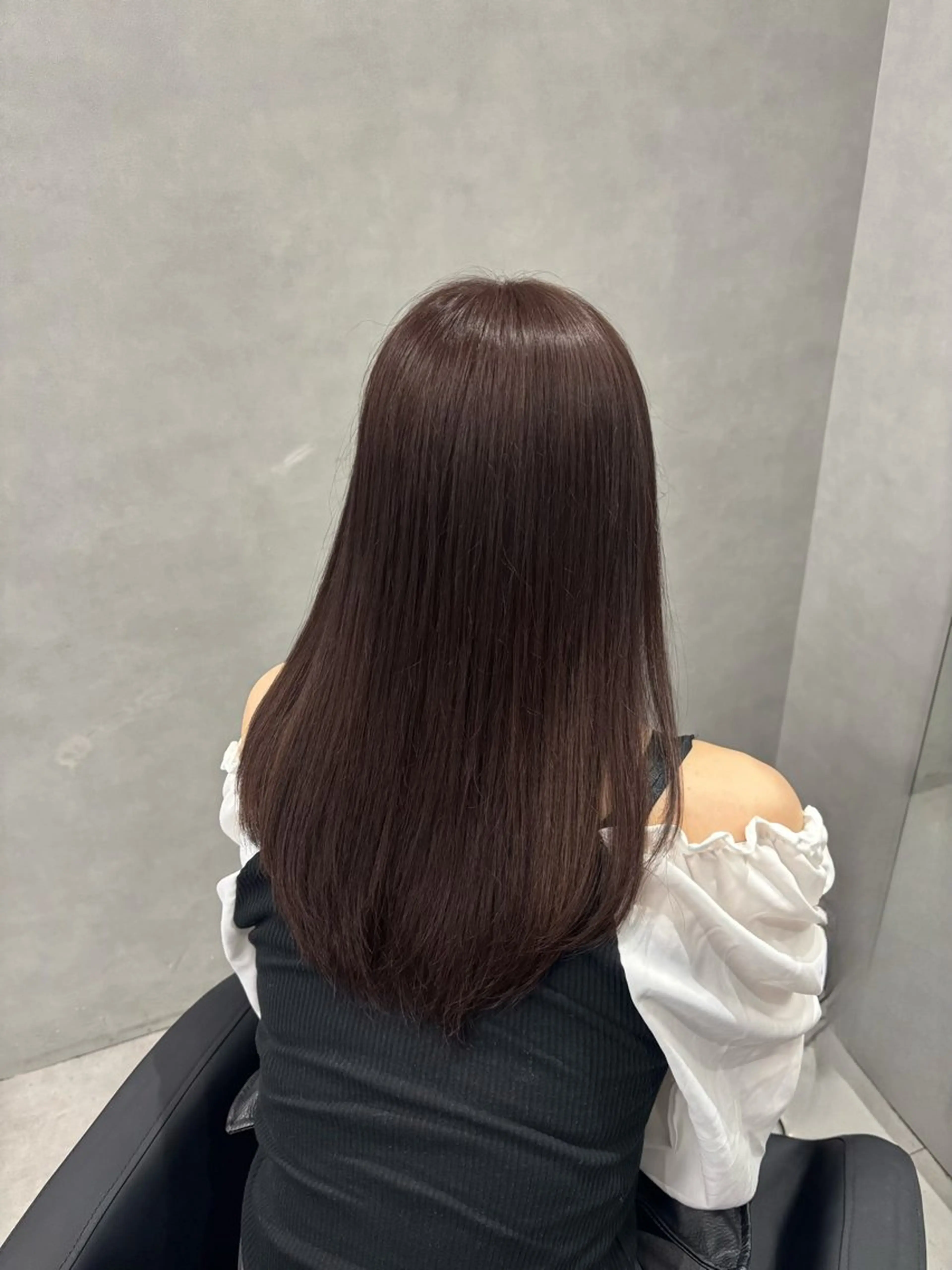 セミロング カラー セミロングパーマ カット ヘアカラー 顔周り🌸ジエクト 🌸濱吉優希🌸のヘアスタイル