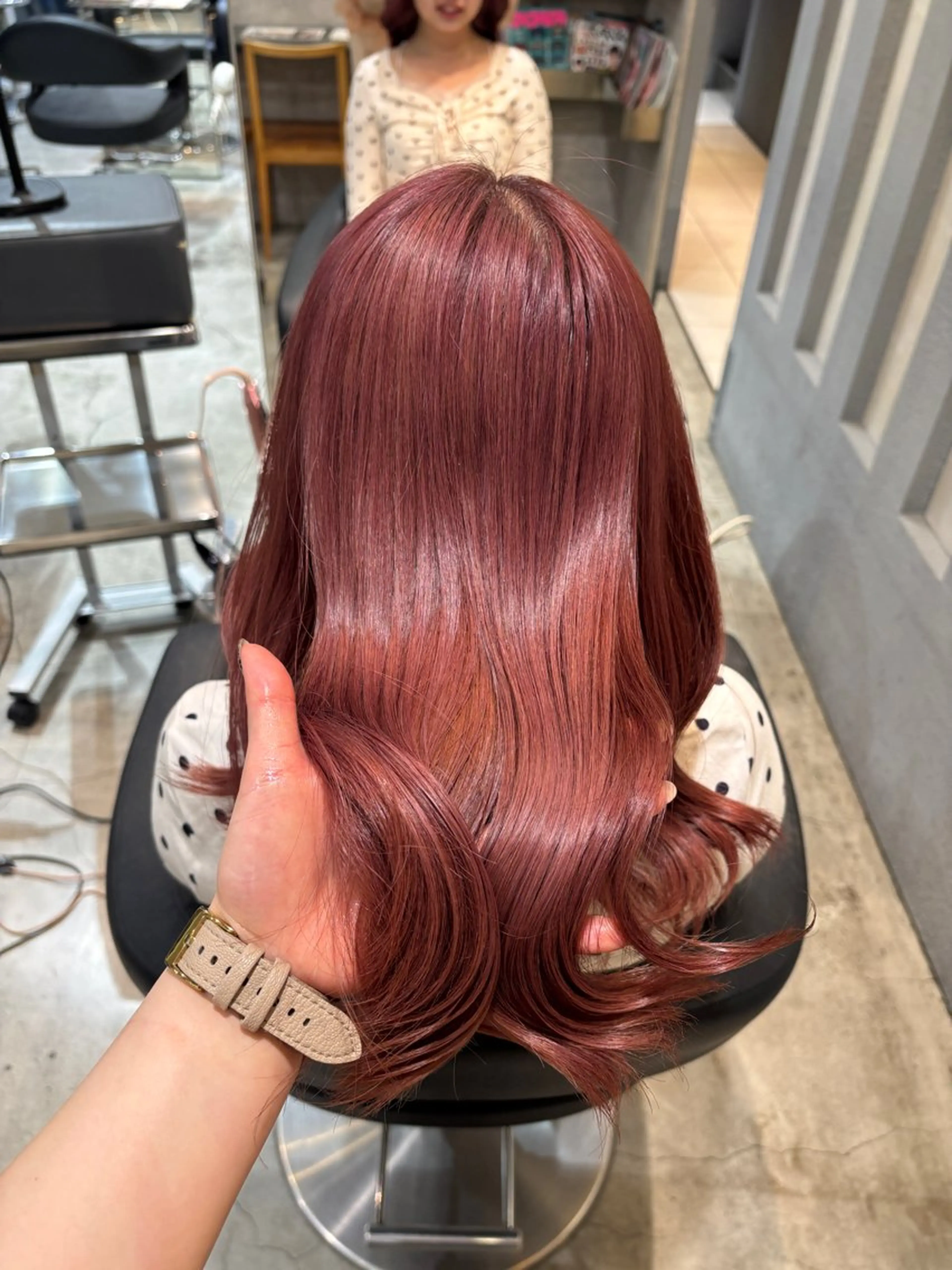 カラー 髪質改善/暖色カラー 美花🐰🎀のヘアスタイル