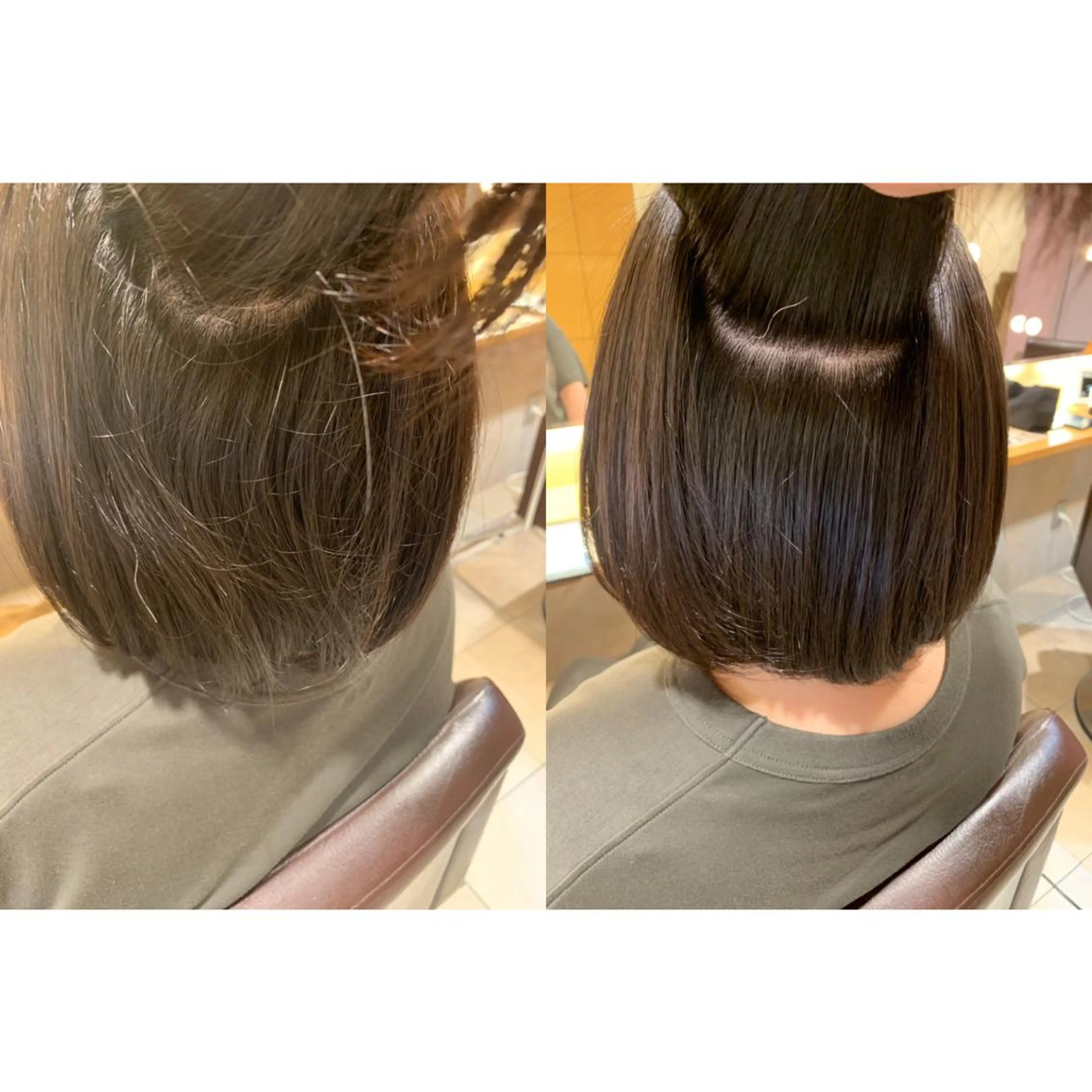 ショート パーマ 髪質改善 宮澤  タケル ミディアムヘアのヘアスタイル