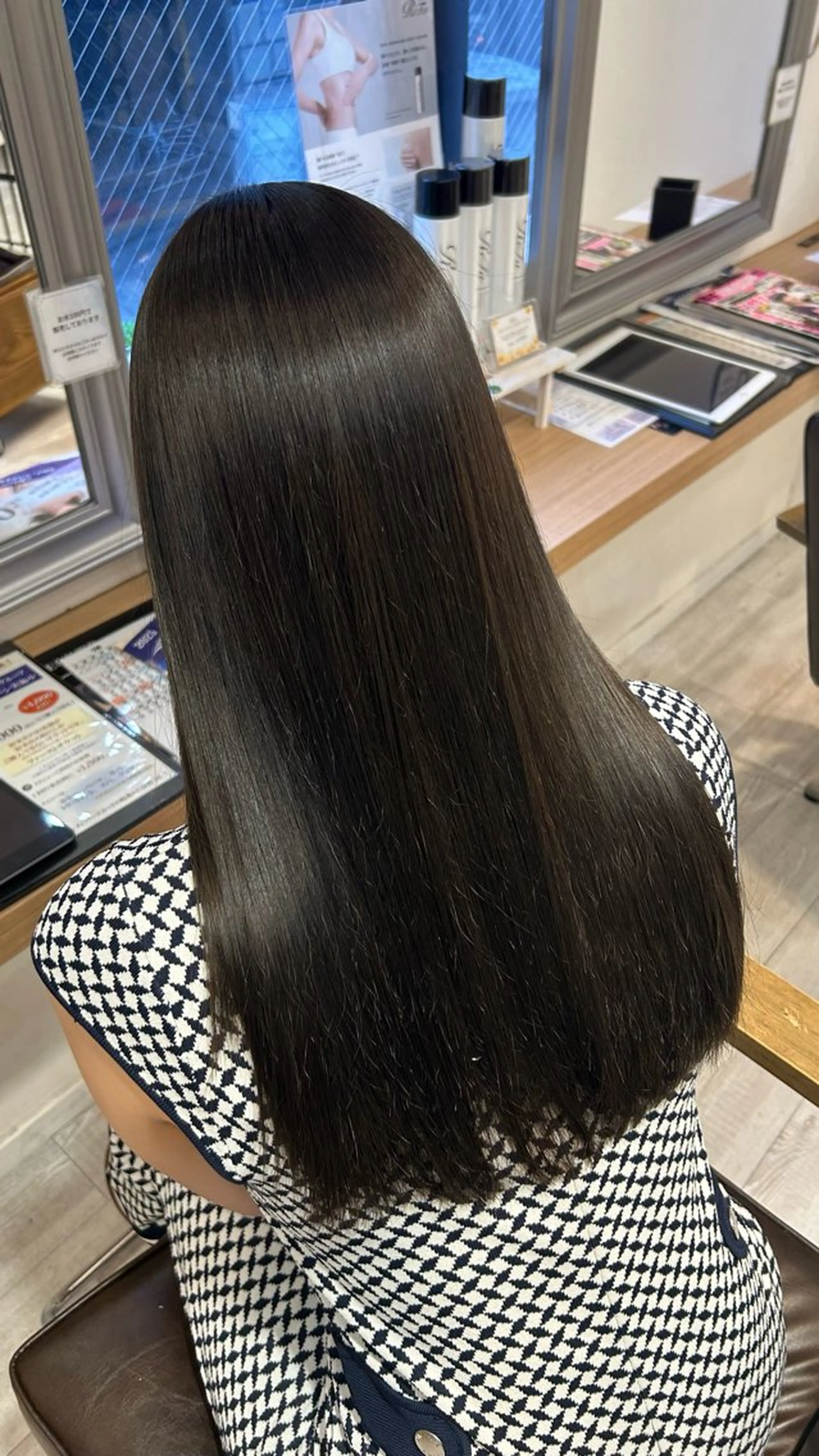 ロング カラー まい🎀ピンク💝 透明感/髪質改善のヘアスタイル