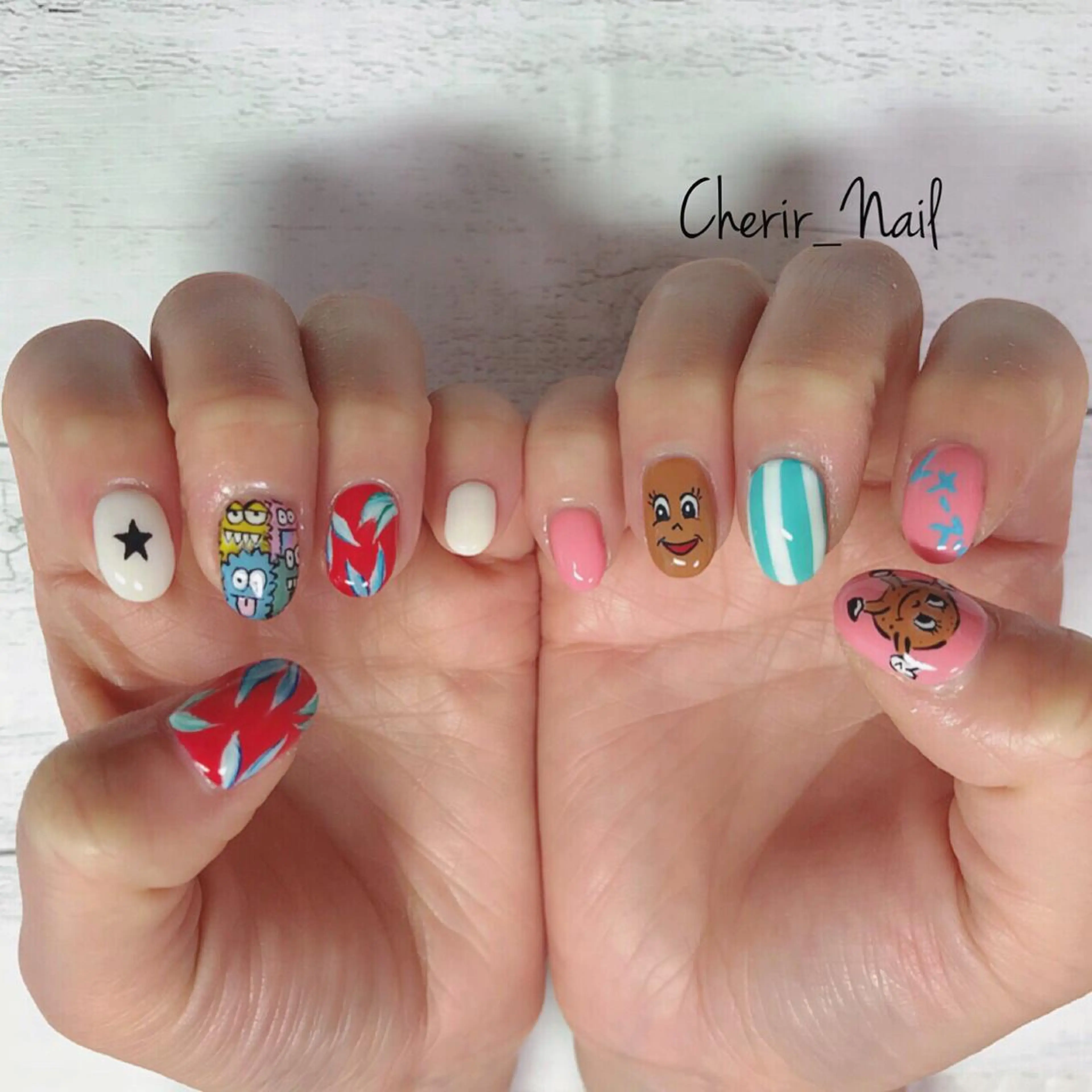 ネイル Cherirnail kaoriのネイルデザイン