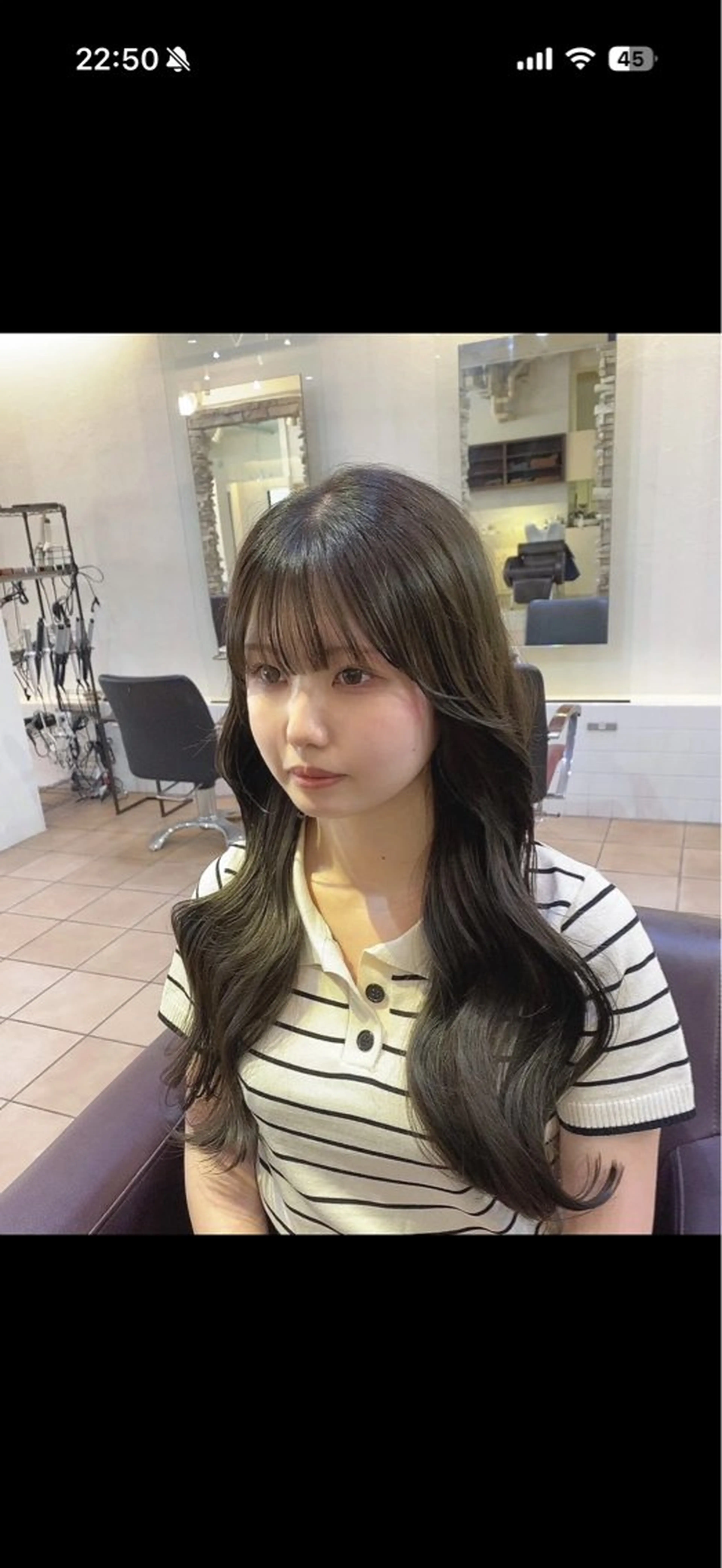 ロング カラー ヘアアレンジ アディクシーカラー ブラウンカラー 透明感カラー オリーブブラウン カット ヘアカラー トリートメント 髪質改善特化サロン Kotone.のヘアスタイル