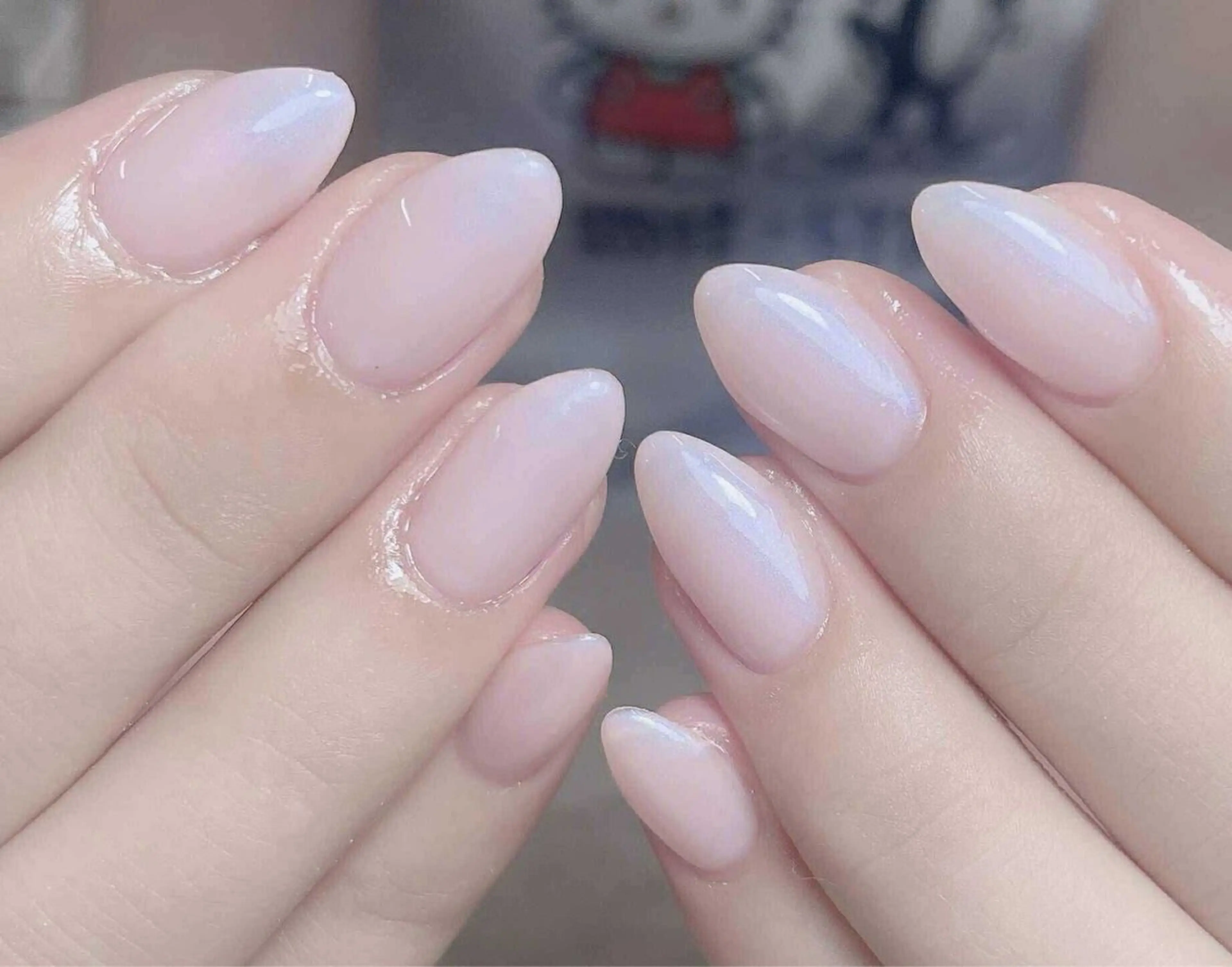 ネイル チークネイル フレンチネイル グラデーション 韓国ネイル マグネットネイル ハンドネイル JIN 168 新大久保のネイルデザイン