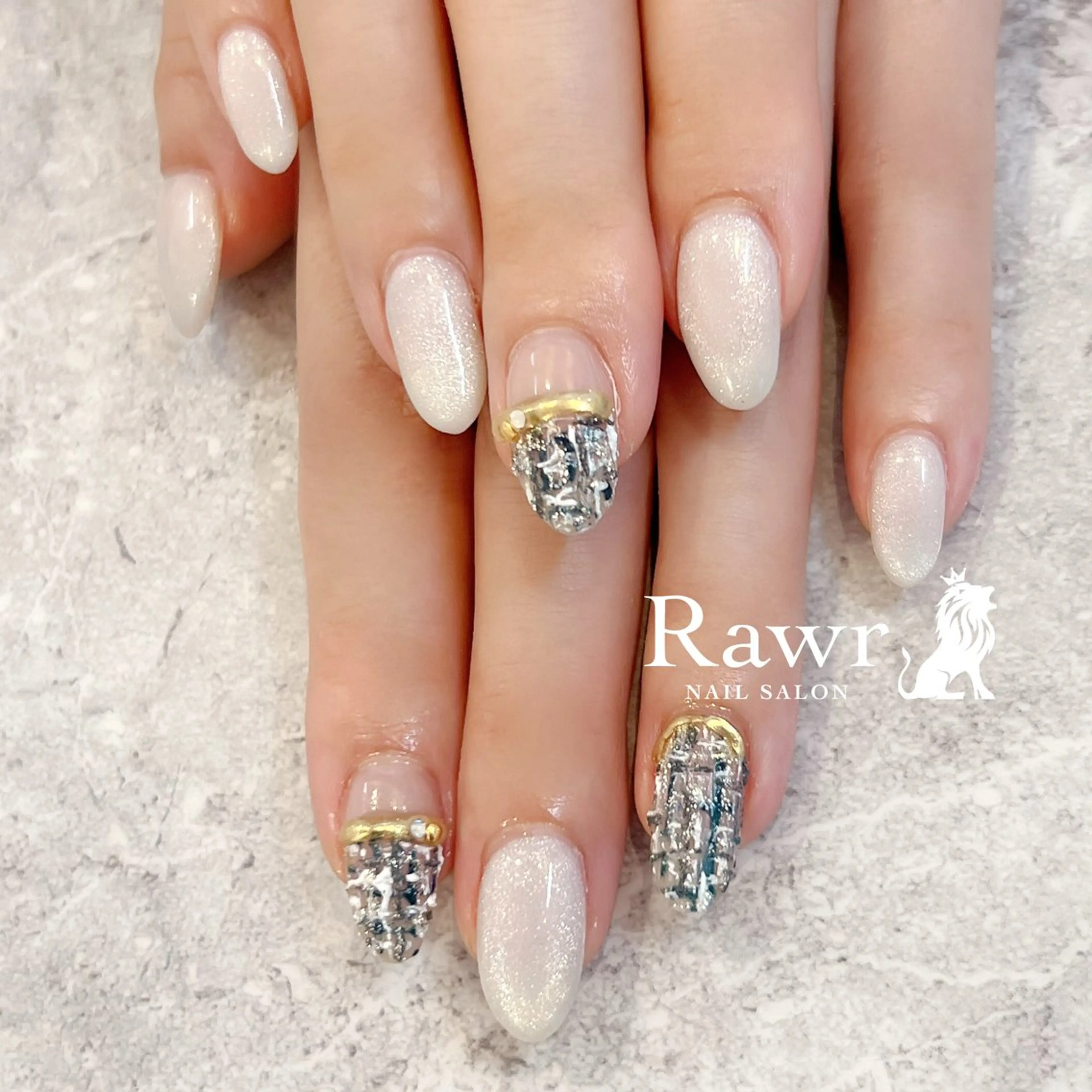 ネイル ハンドネイル Rawr / saoriのネイルデザイン