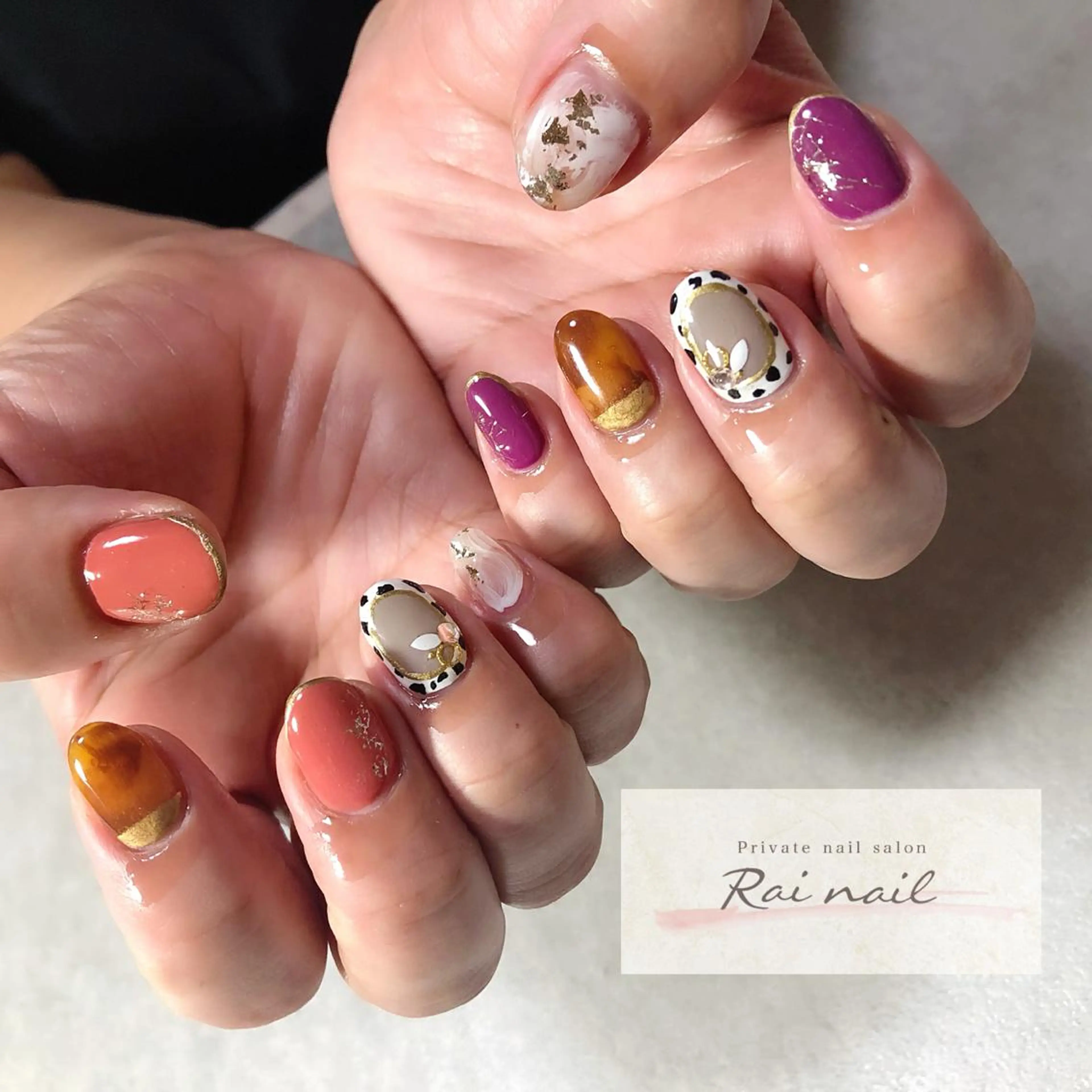 ネイル Rai nail_ Risaのネイルデザイン